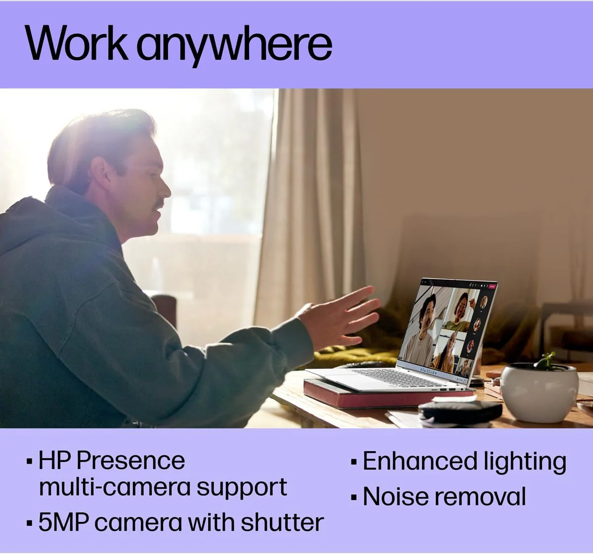 2025 HP Envy x360 2-in-1 Touchscreen Laptop (14