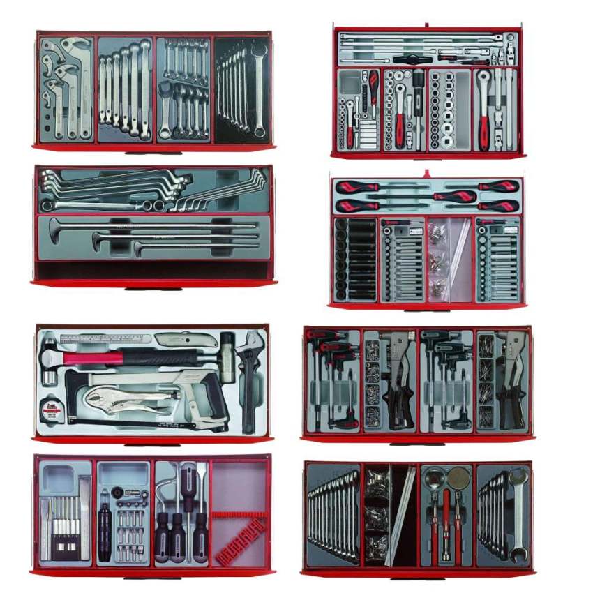 🔥Big Sale🎄- Teng Tools 1001 Piece Mega Master Hybrid Hand Tool Set-TCMM1001N