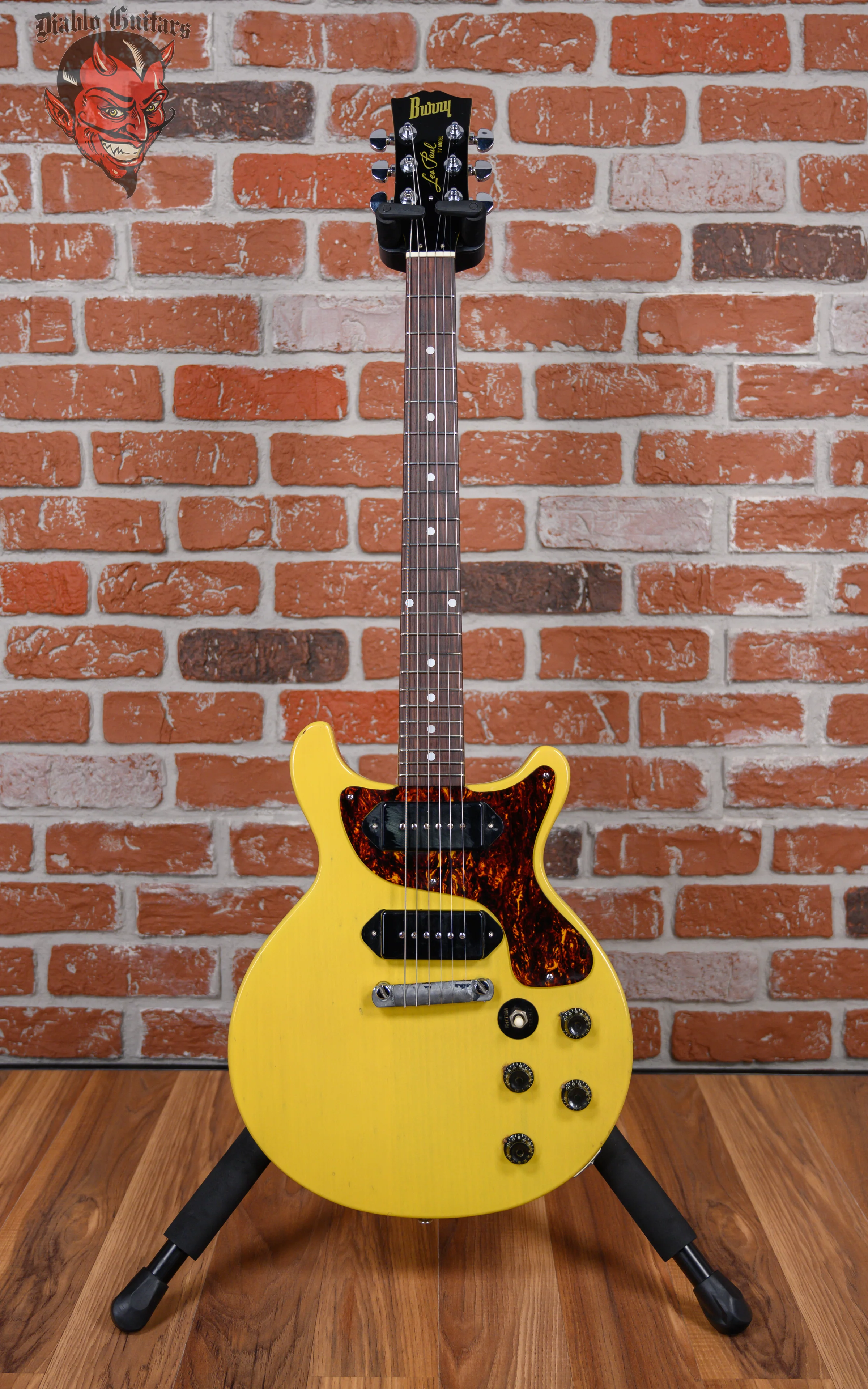 Burny Les Paul Junior FTV-90 Yellow 1973 w/HSC