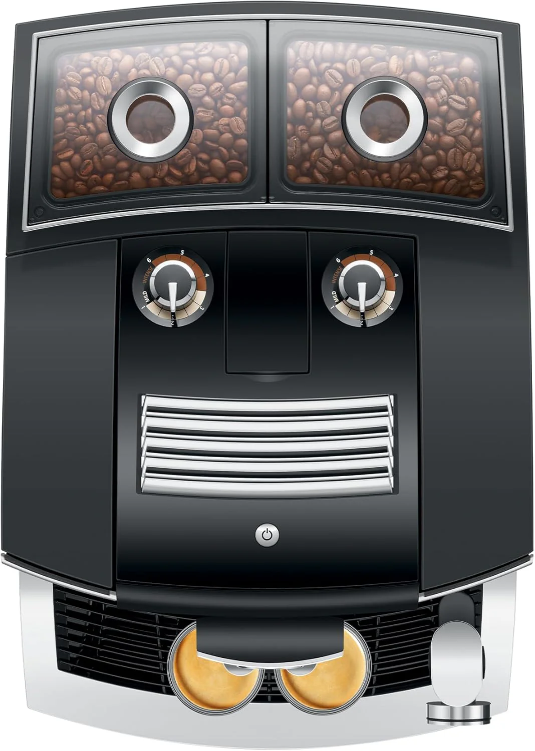 Jura J8 twin Diamond Black 15658 Automatic Coffee Machine