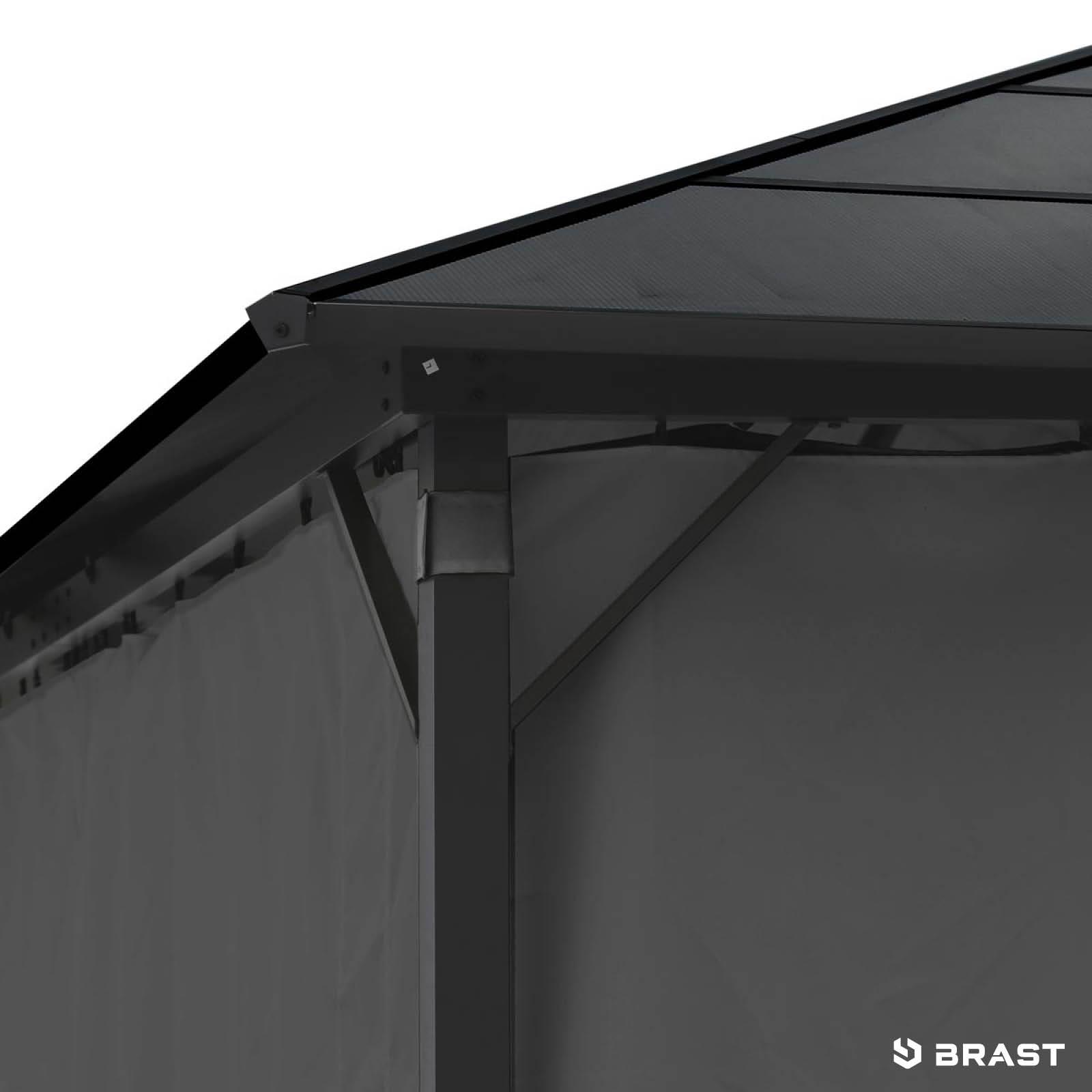 BRAST Alu-Pavillon SUMMERDREAM 3x4m grau