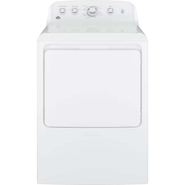 GE 7.2-cu ft Electric Dryer (White)