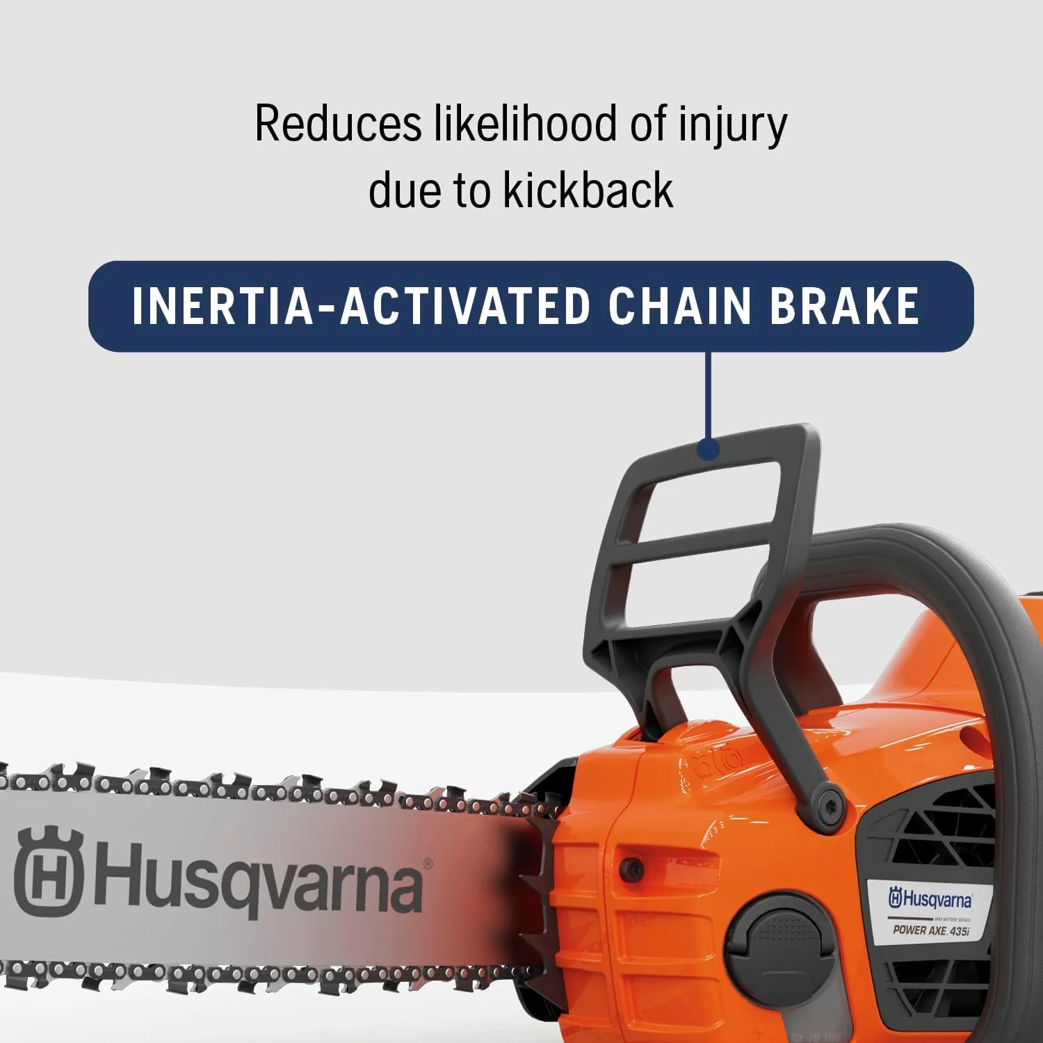 Husqvarna 435i Battery Chainsaw, 16-Inch Cordless Electric Chainsaw with 7.5 Ah Battery and Charger Included