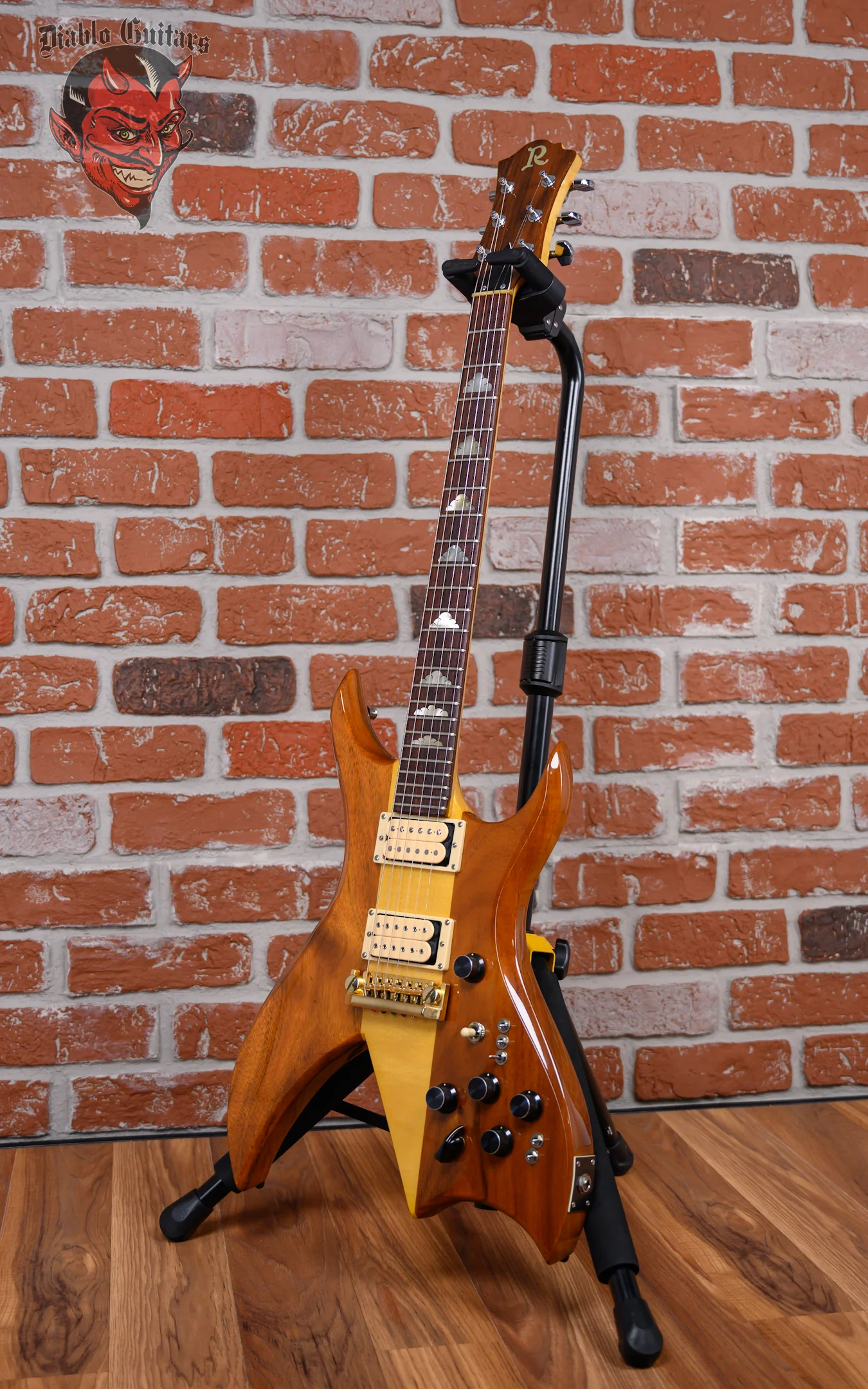 B.C. Rich Bich 6 Natural 1983 w/Hardshell Case