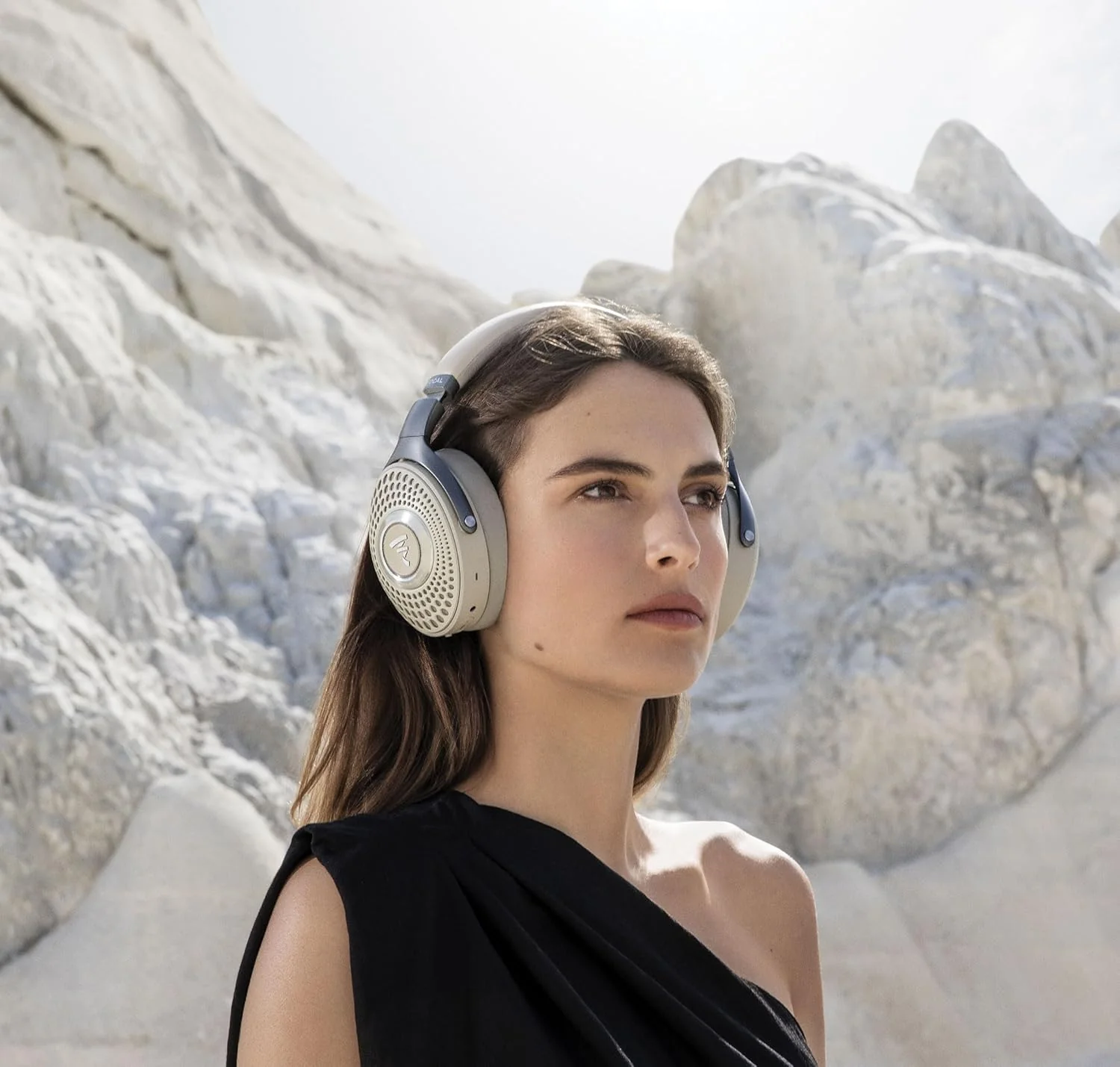 Focal Bathys Over-Ear Hi-Fi Bluetooth Wireless Headphones, Dune Finish