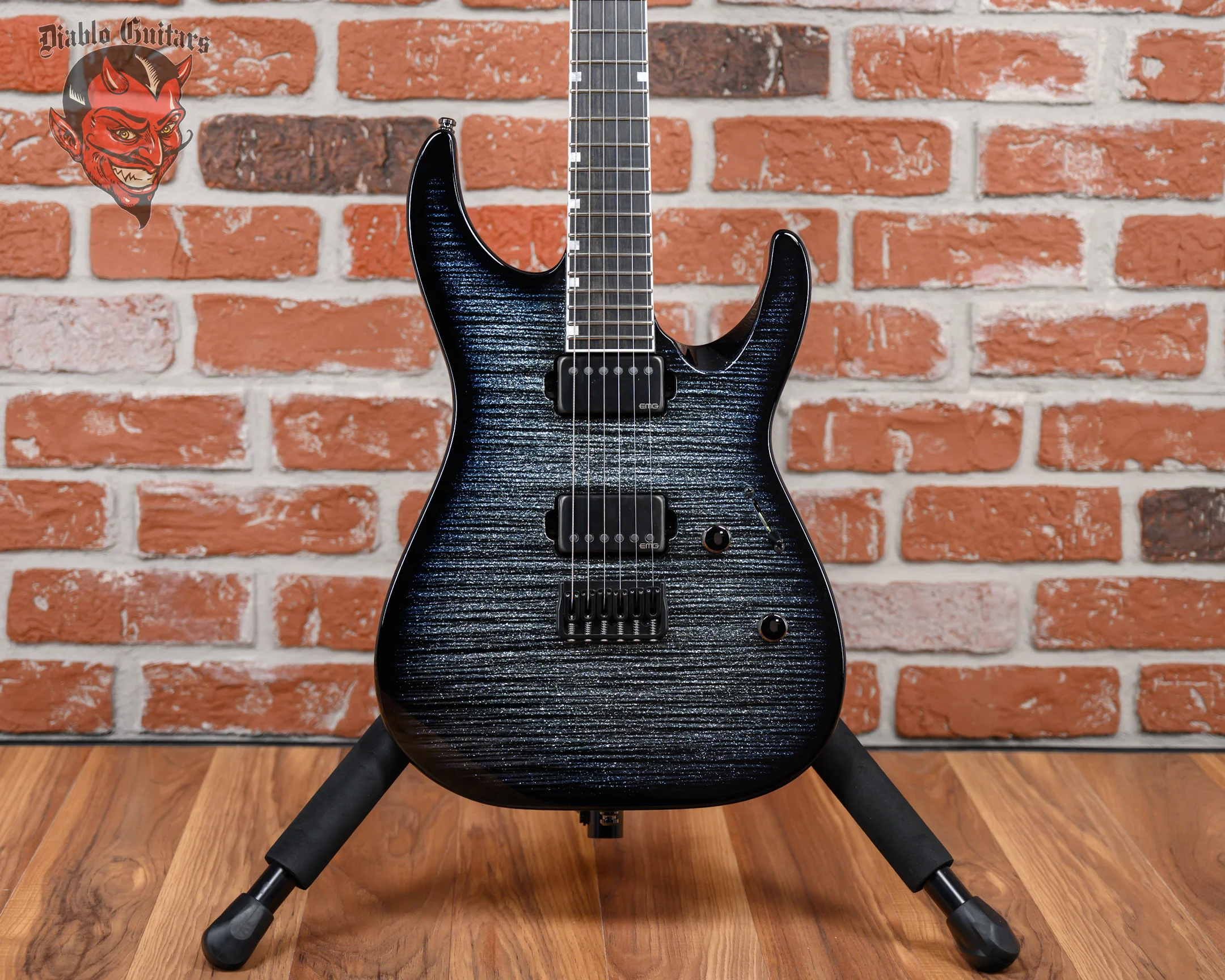 ESP Original Series M-II CTM NT/E Glitter Storm Black 2024 w/OHSC