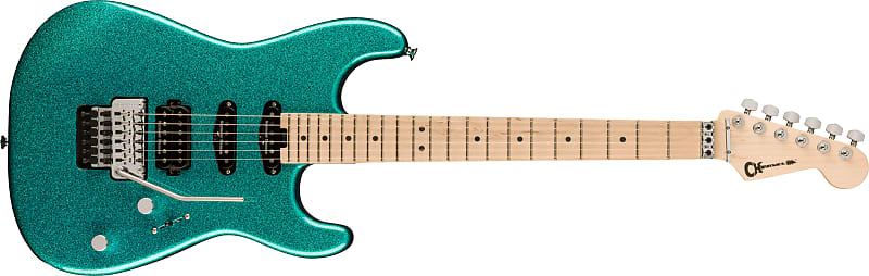 Charvel Pro-Mod San Dimas Style 1 HSS FR Aqua Flake 2023 w/Gigbag