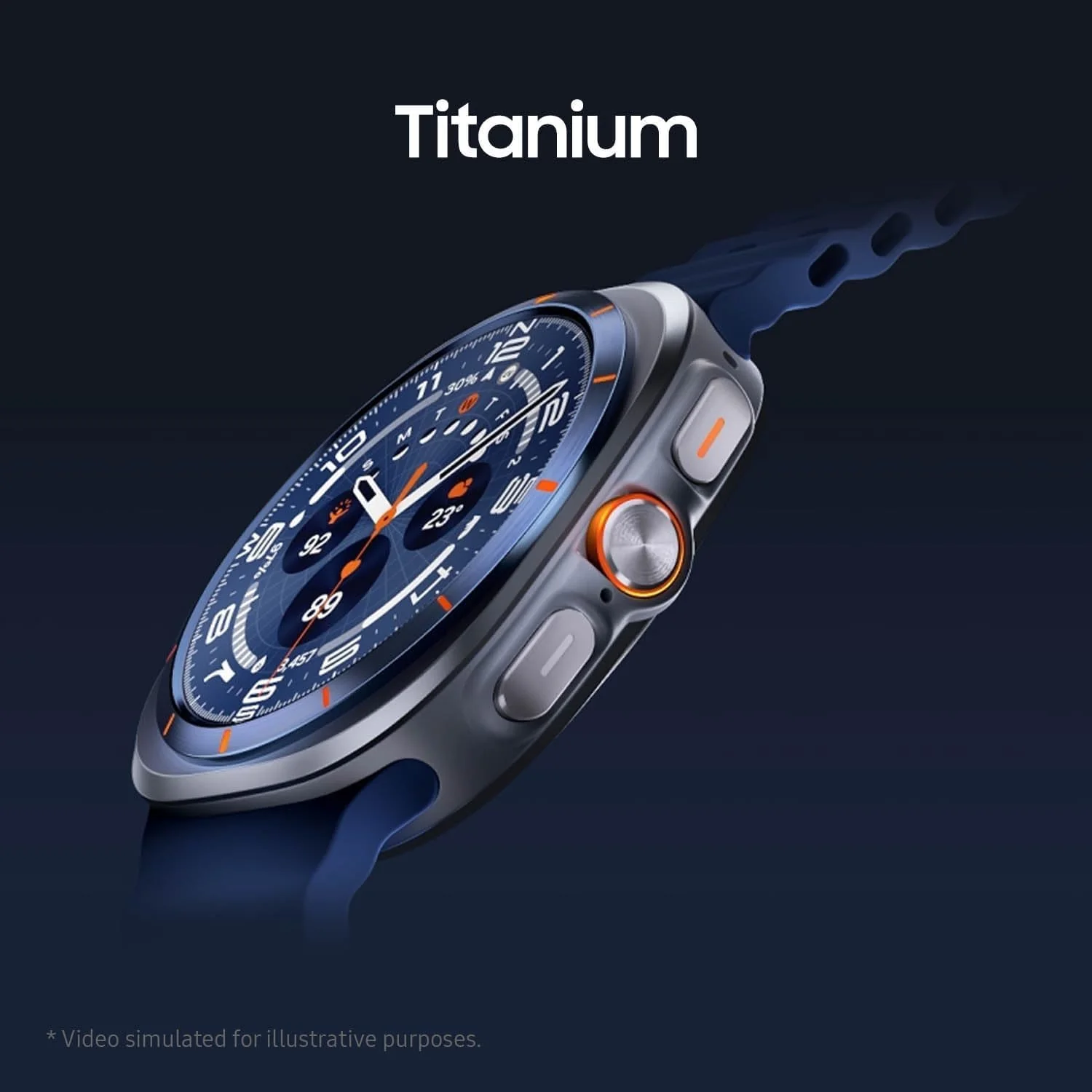 Samsung Watch 7 Ultra 2025 LTE Ai (47mm) SM-L705F Latino Version (Tmobile Mint Tello & Global), Rate Tracking, Sleep Fitness Tracker, GPS