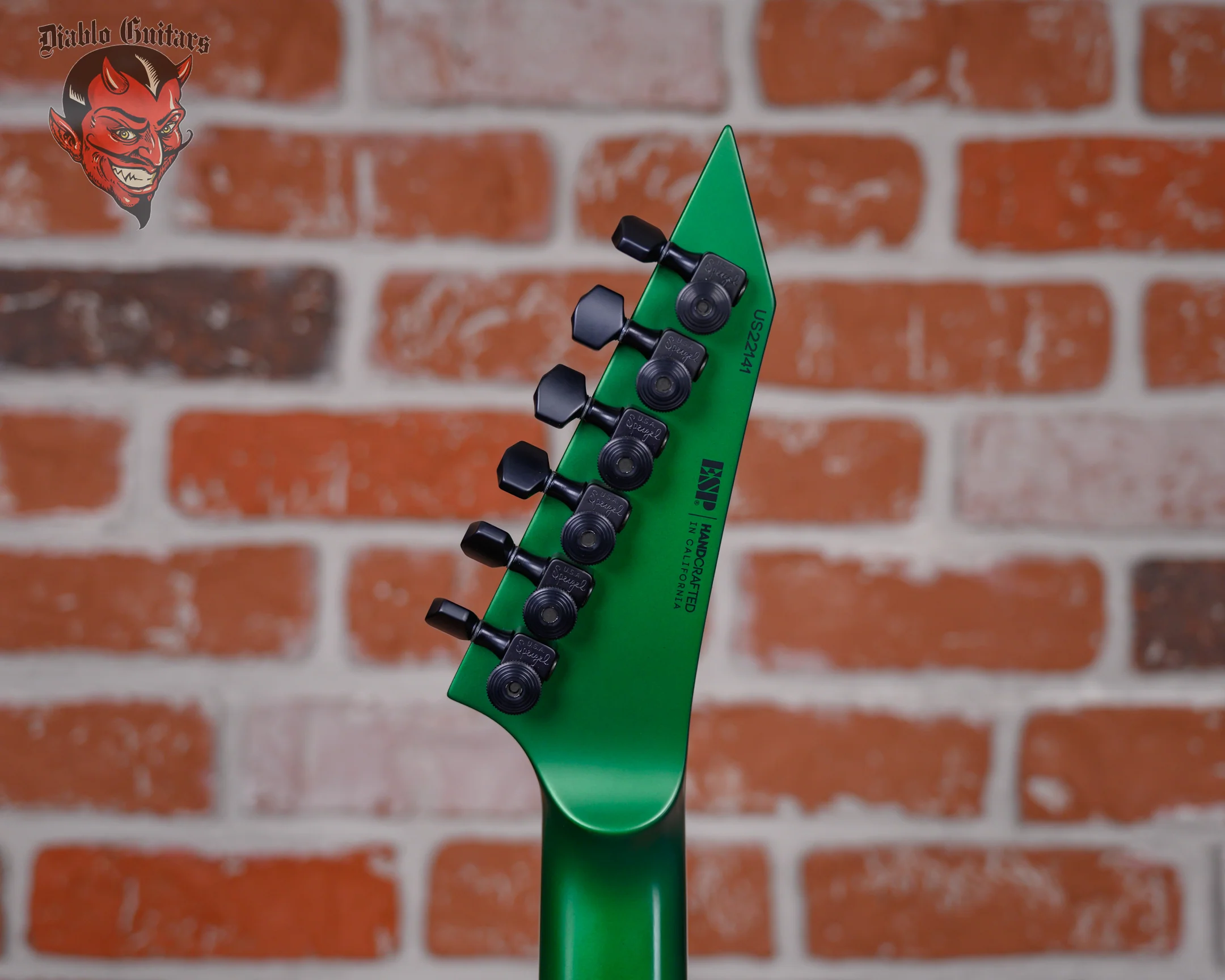 ESP USA Custom Shop M-I NTB TOM Candy Apple Green Satin 2022 w/OHSC