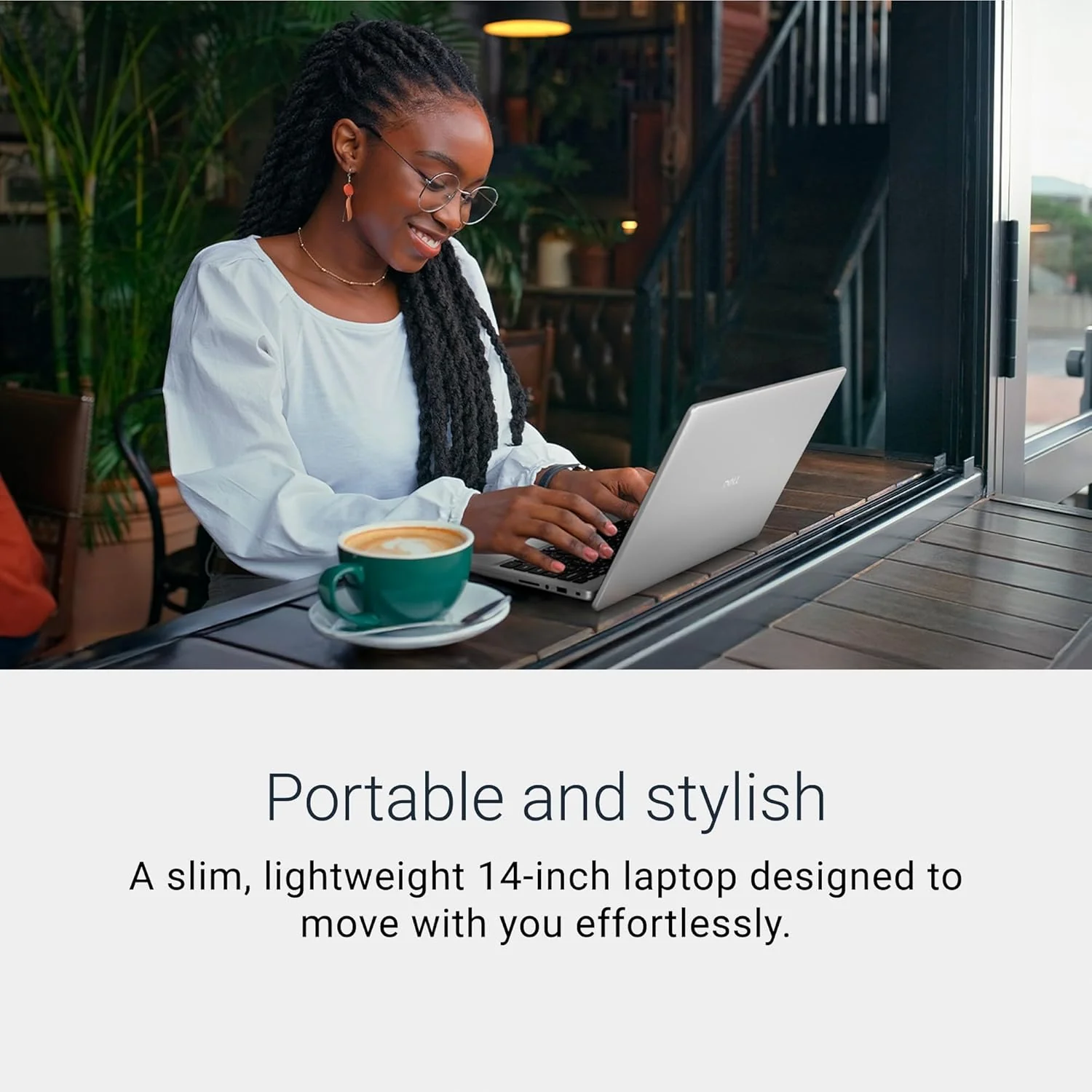 Dell 14 Laptop DC14250-14.0-inch FHD+ Anti-Glare 300 nits Display, Intel Core 7 150U Processor, Intel Graphics, 16GB RAM, 1TB SSD, English AI Backlit Keyboard, Fingerprint Reader - Silver Metal