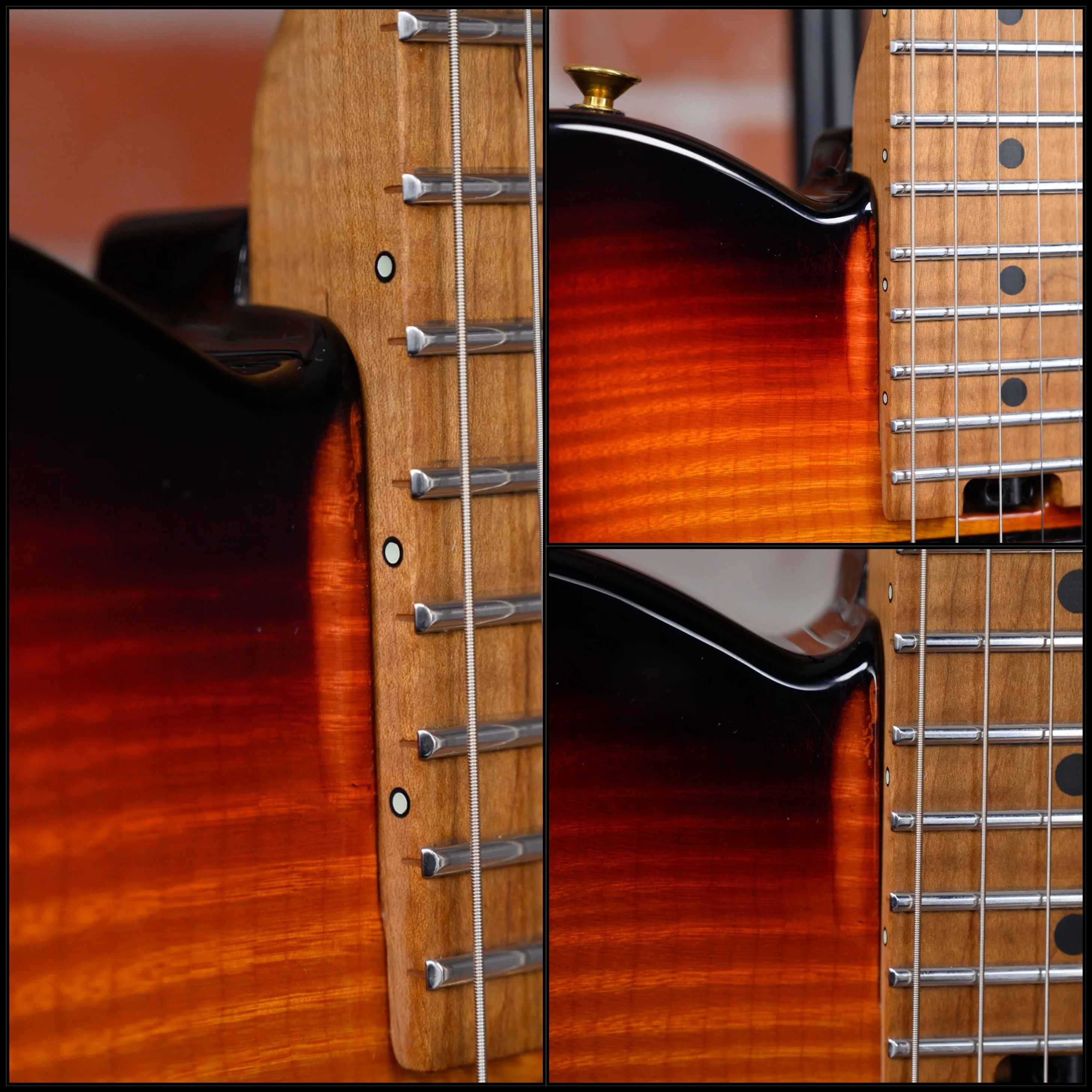 Charvel USA Custom Shop Select CCS ST2 HS FR Flame Maple Top 3-Tone Sunburst 2022 w/OHSC