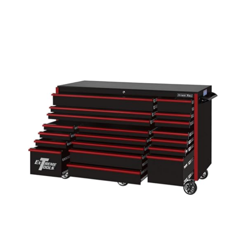 Extreme Tools Rx Series Roller Cabinet 72 inches X 30 inches Black