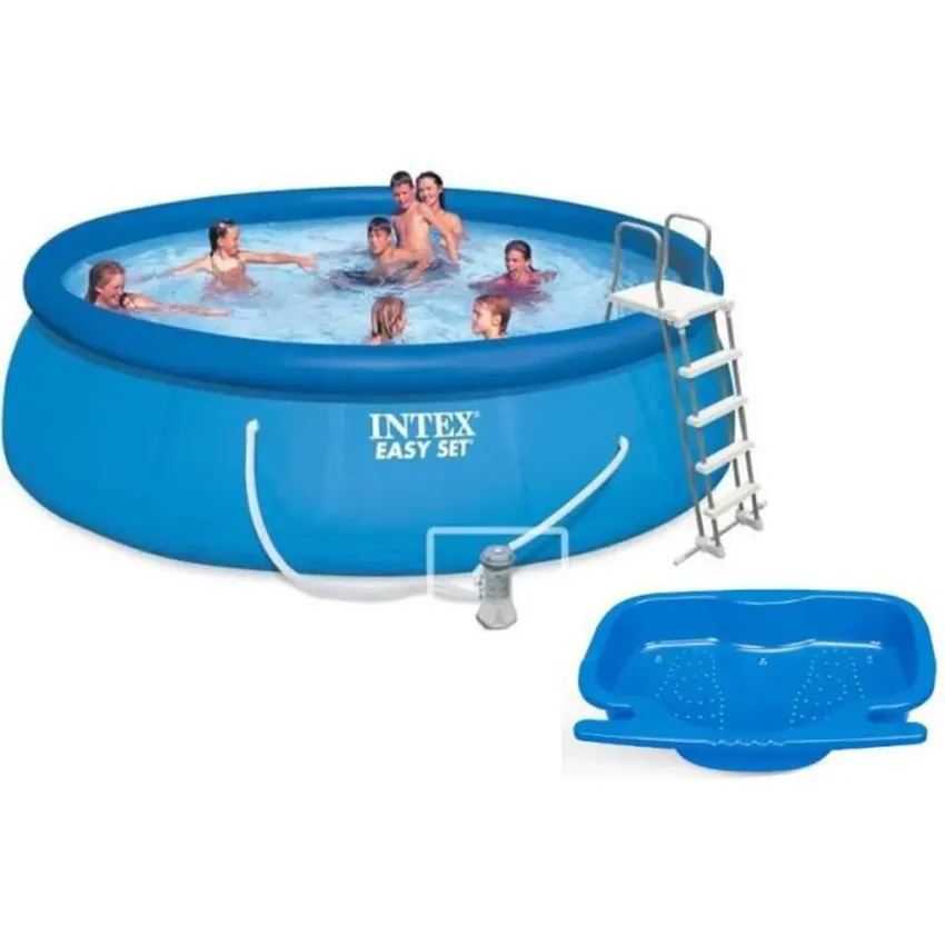 Intex - 26168NP - Kit piscine easy set autoportante &oslash; 4,57 x 1,22m