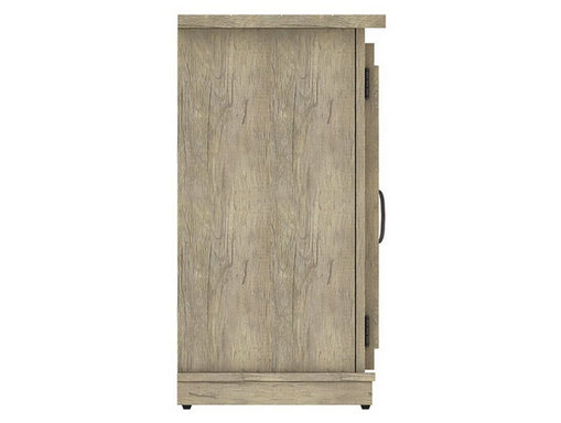 Killian Electric Fireplace Media Console in Ashland Pine