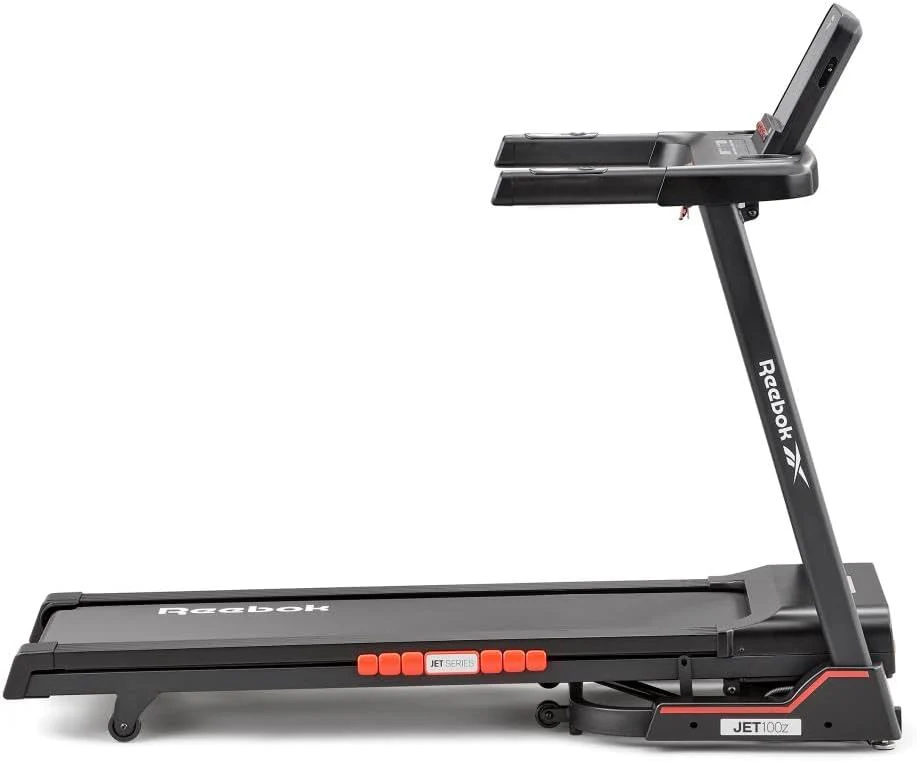 Reebok Jet 100Z Treadmill with Incline, Foldable, Bluetooth, Walking or Running, 2.0 HP, 11 MPH, 242 lb. Capacity
