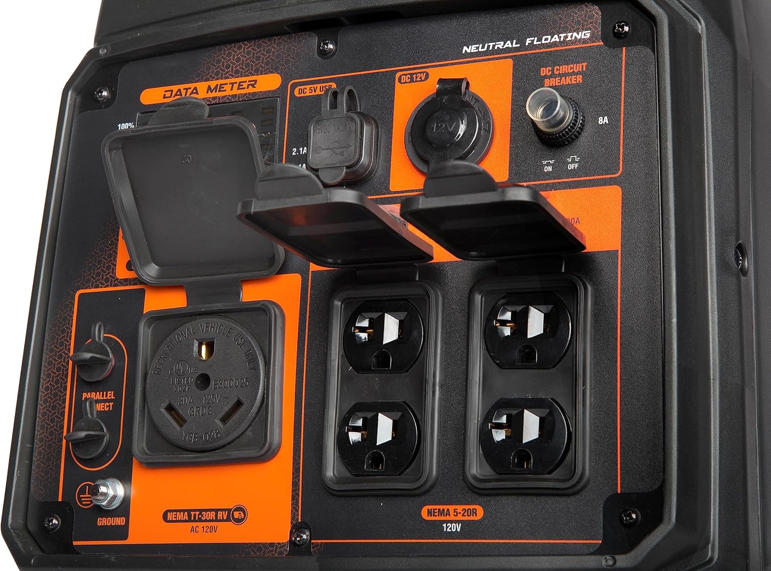 WEN Quiet and Lightweight 4800-Watt RV-Ready Portable Inverter Generator with Fuel Shut Off (56477i)