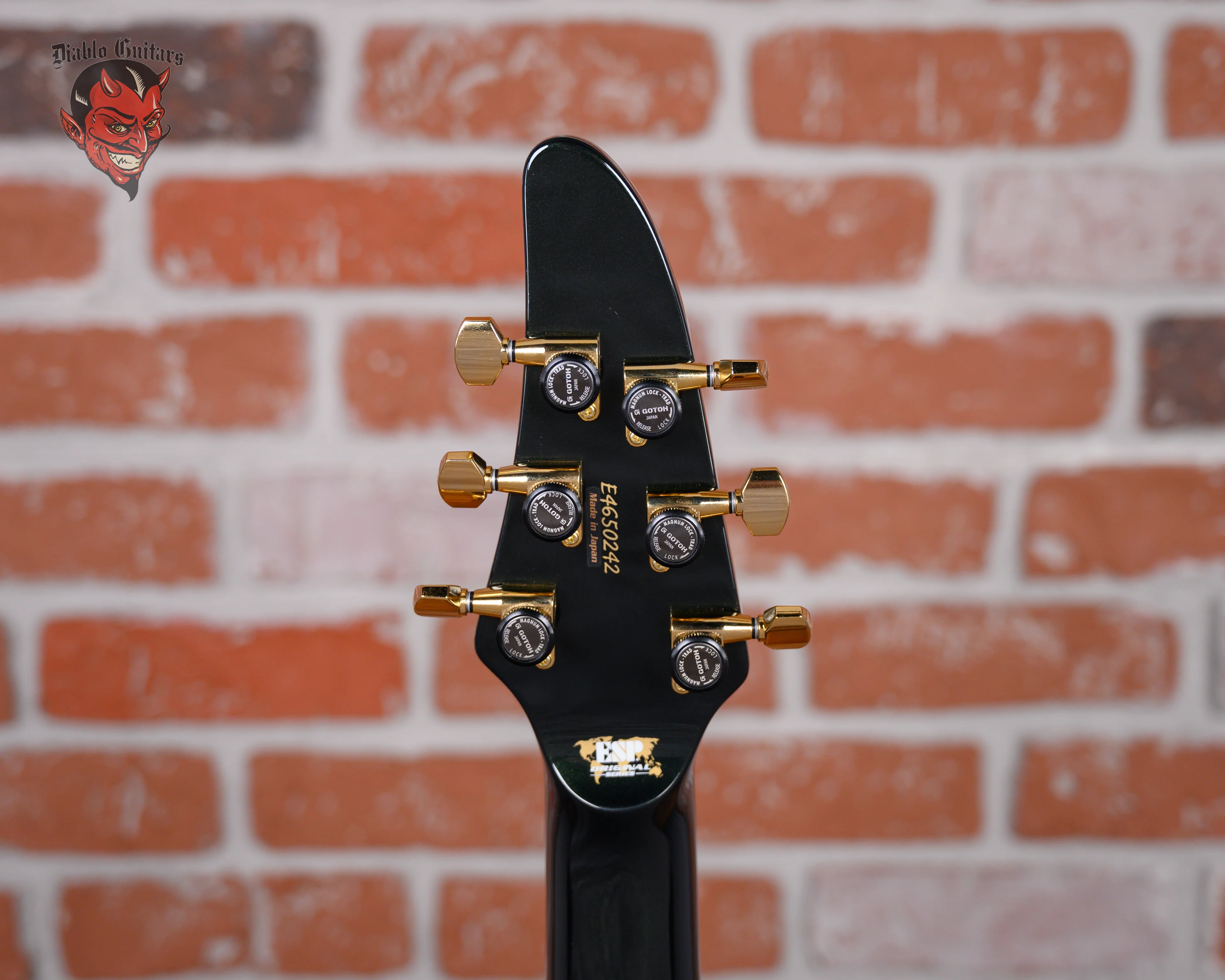 ESP Custom Shop Horizon CTM FR/FM Flamed Maple Top Turquoise Green Teardrop Sunburst 2024 w/OHSC