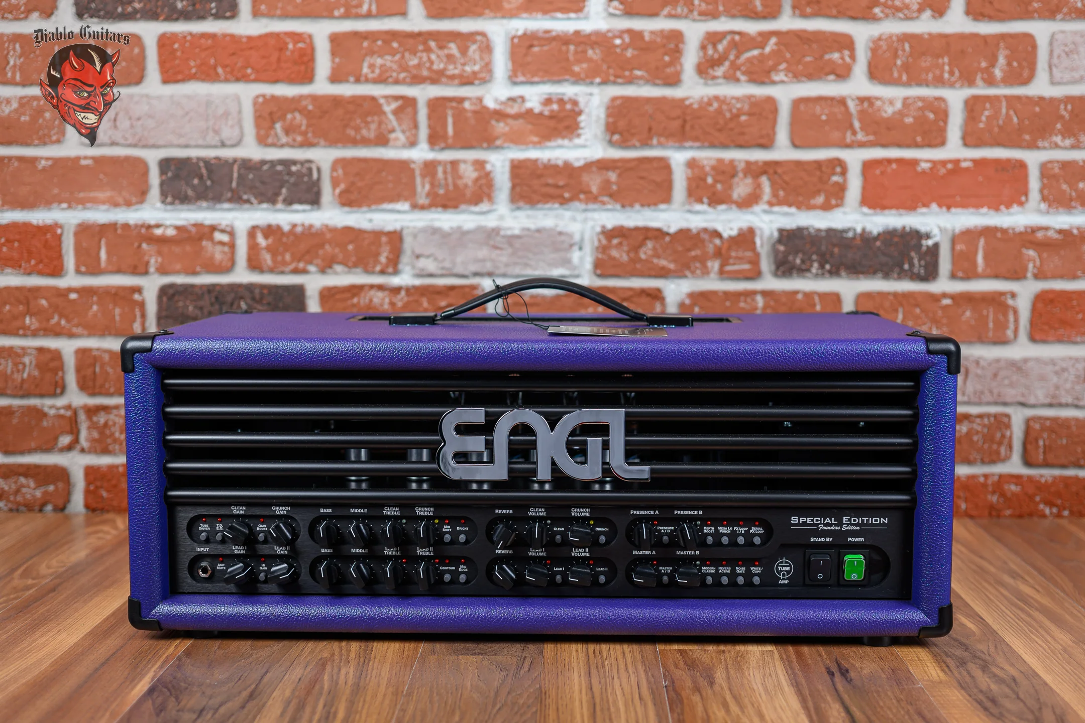 Engl Custom Shop Special Edition Founders Edition E670FE 5-Channel 100-watt all Tube Head with EL34 Tubes Purple Bronco