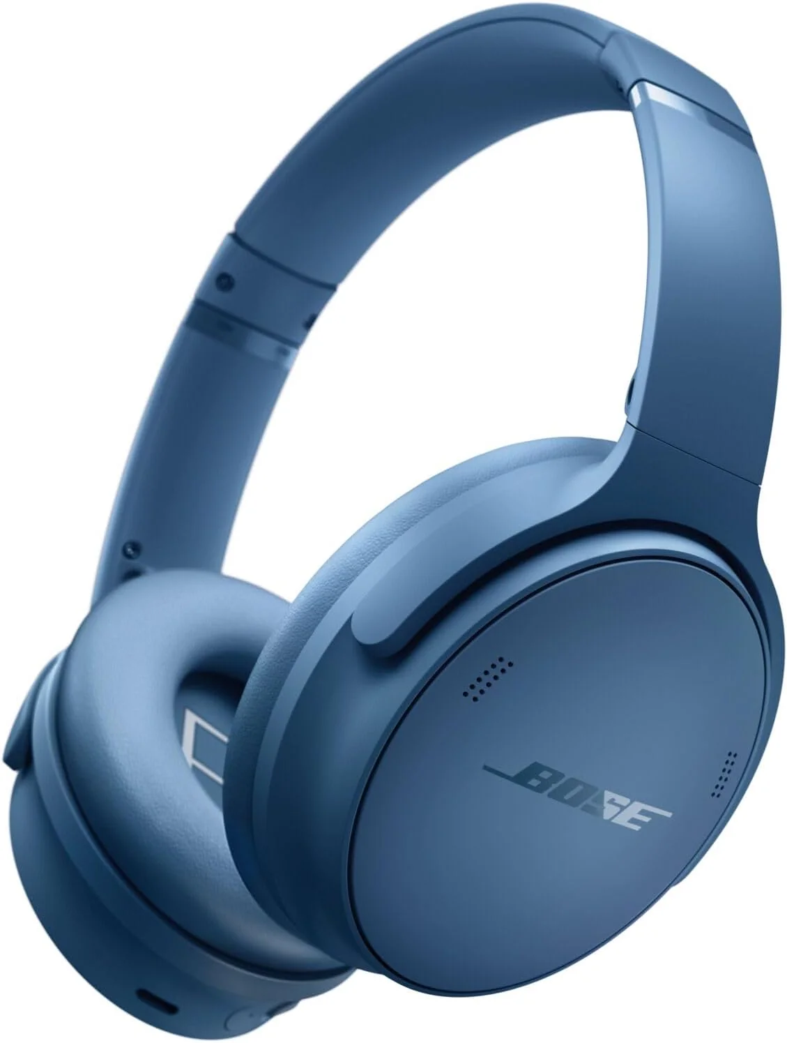 Bose QuietComfort Headphones - Wireless Bluetooth Headphones, Active Over Ear Noise Cancelling and Mic, USB-C Charging, Deep Bass, Up to 24 Hours of Playtime, Black