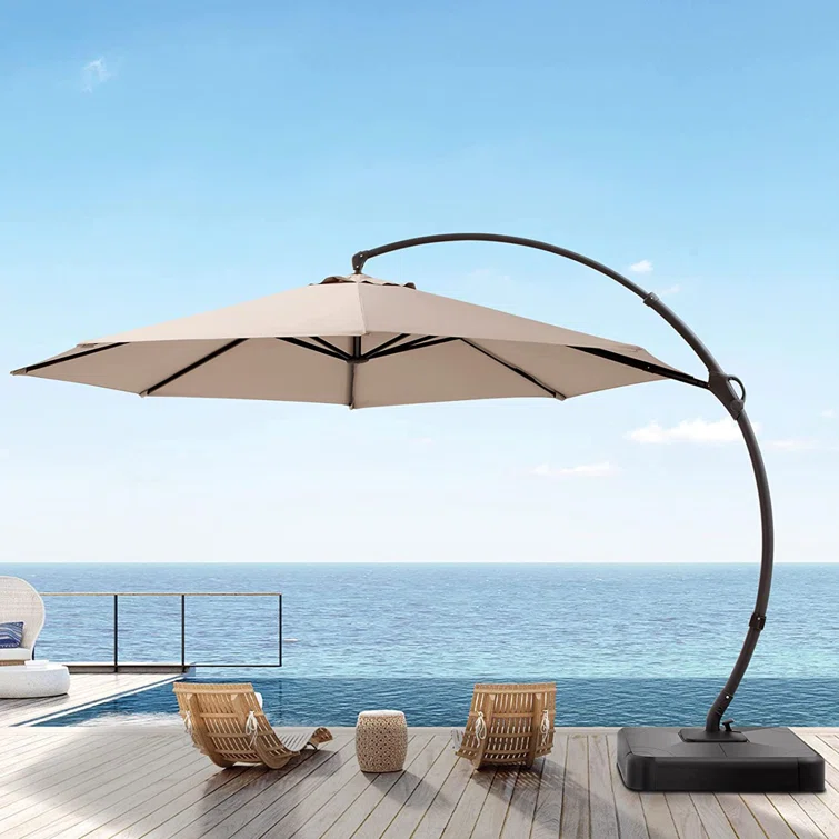 Ebonique Cantilever Umbrella with Base Included  Ebonique Cantilever Umbrella with Base Included  Ebonique Cantilever Umbrella with Base Included  Ebonique Cantilever Umbrella with Base Included  Ebonique Cantileve