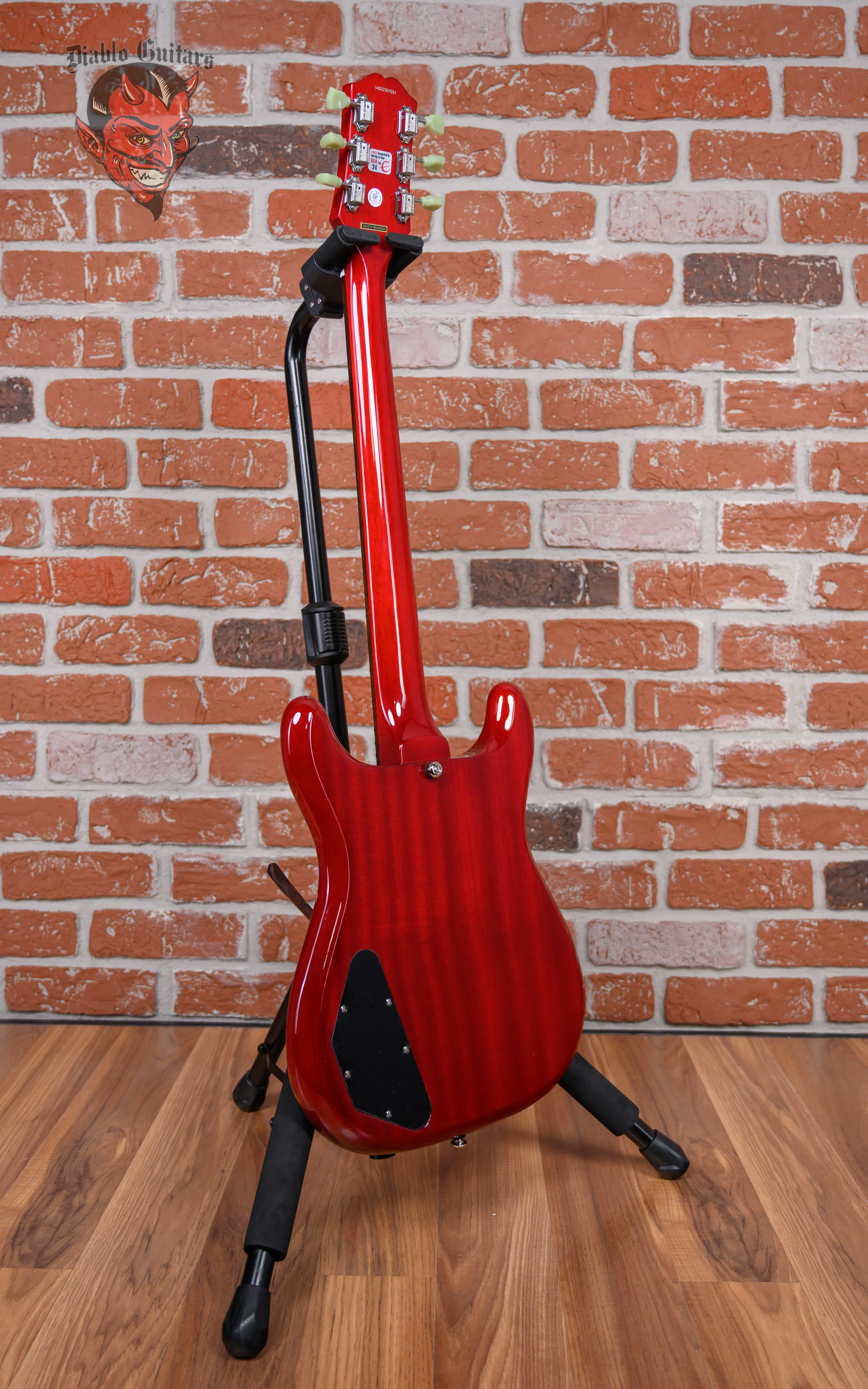 Epiphone 50th Anniversary 1962 Crestwood Custom Reissue Cherry 2014 w/OHSC