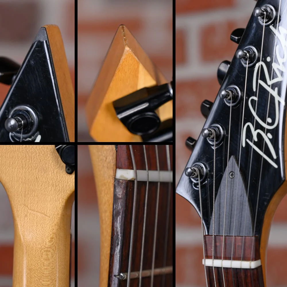 B.C. Rich USA Custom Shop Telecaster One-Off Birdseye Maple Top Transparent Green 1990 w/OHSC