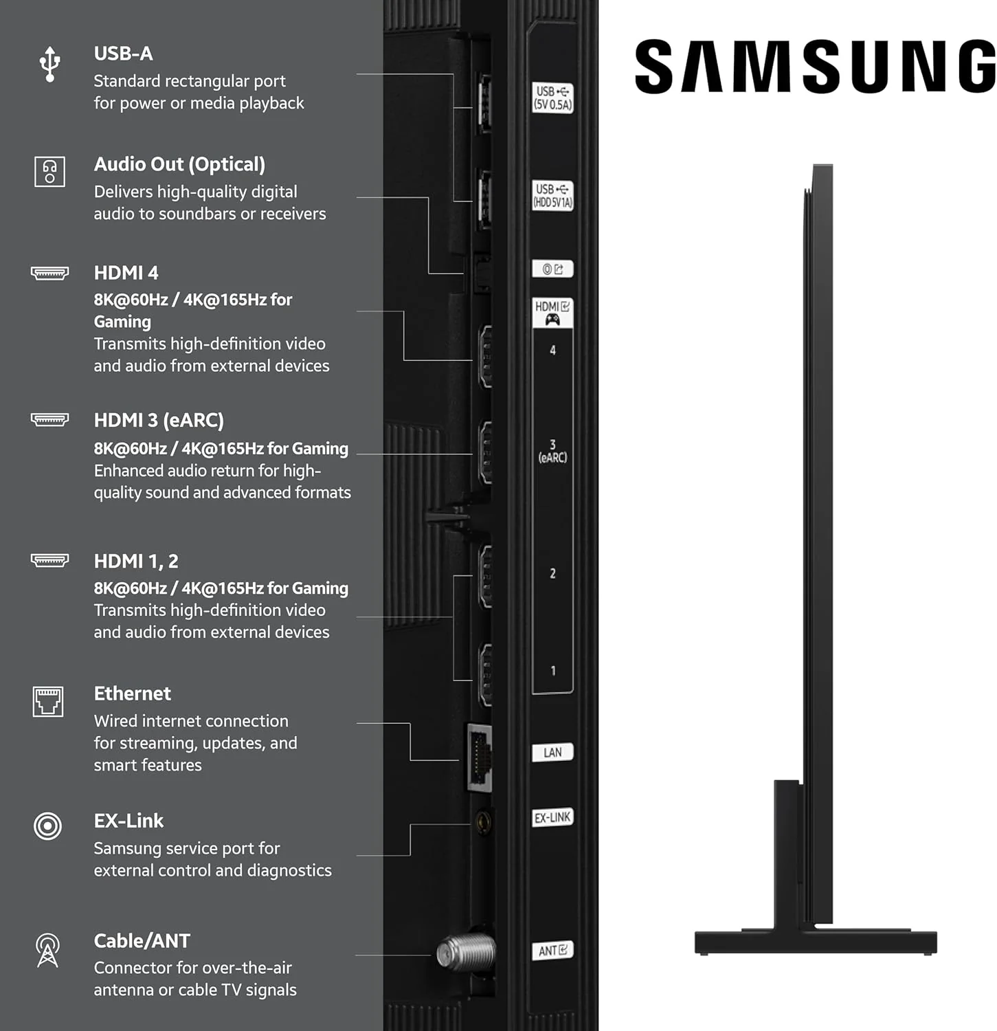 Samsung 85-Inch Class Neo QLED 8K QN900F Series, Vision AI, Mini LED Smart TV (2025 Model, 85QN900F) Neo Quantum HDR 8K Pro, Object Tracking Sound + w/Dolby Atmos, Glare Free, Alexa Built-in