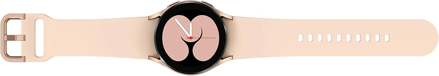 Samsung Galaxy Watch 4 40mm Bluetooth Smartwatch with ECG Heart Rate Monitor, Tracker for Health, Fitness, Running, Sleep Tracking, GPS Fall Detection, SM-R860NZDAXAA, Pink Gold