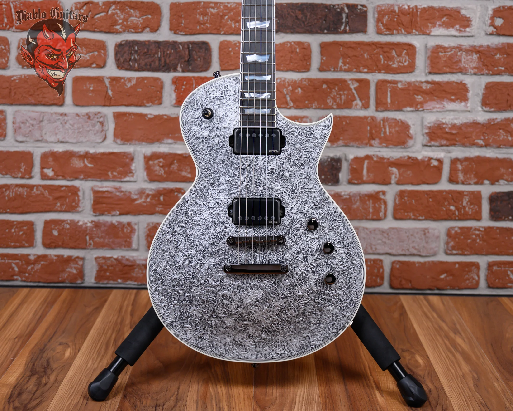 ESP Original Series Eclipse CTM DB Cast Metal Silver 2023 w/OHSC