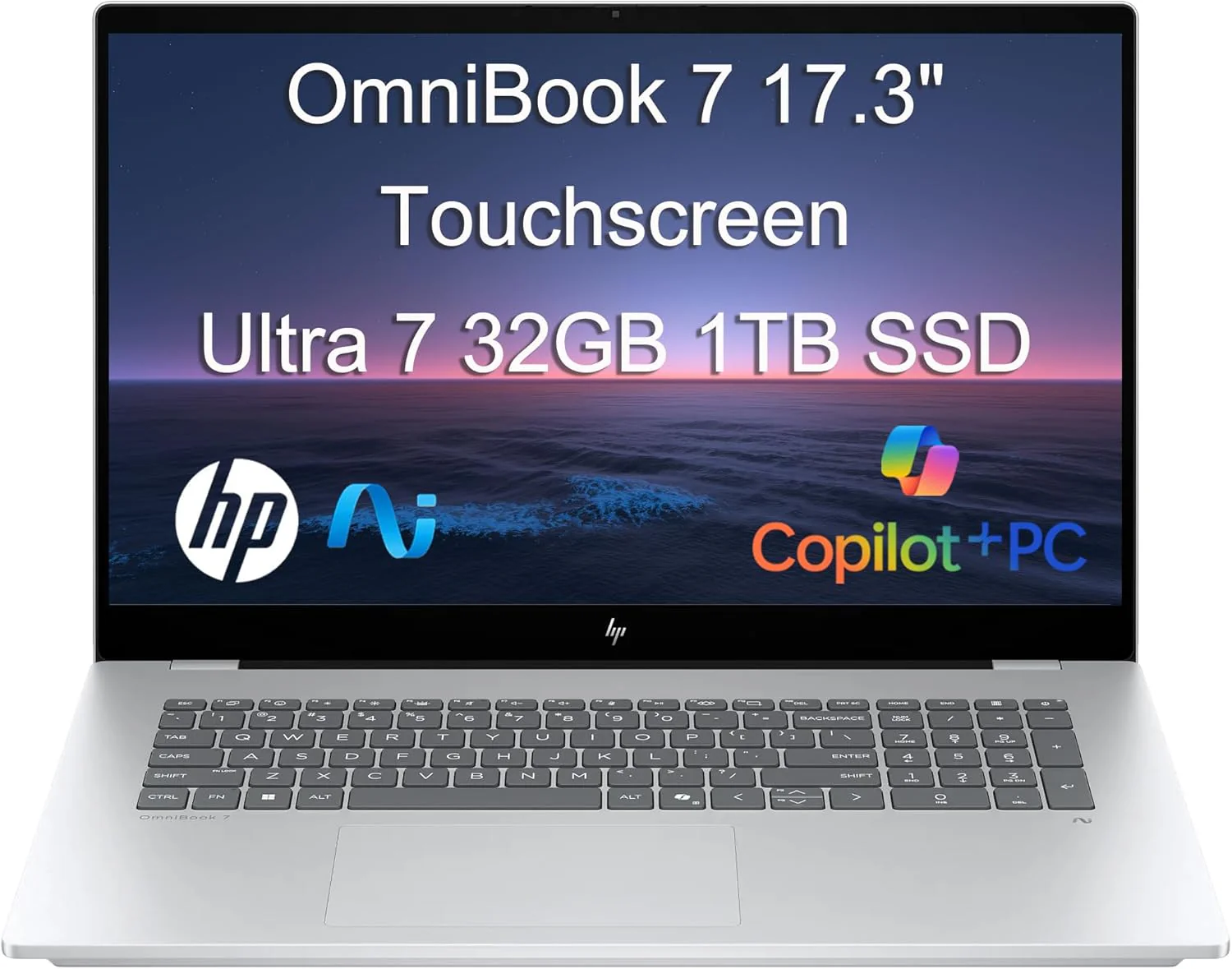 HP OmniBook 7 (Next Gen Envy 17) AI Laptop (17.3
