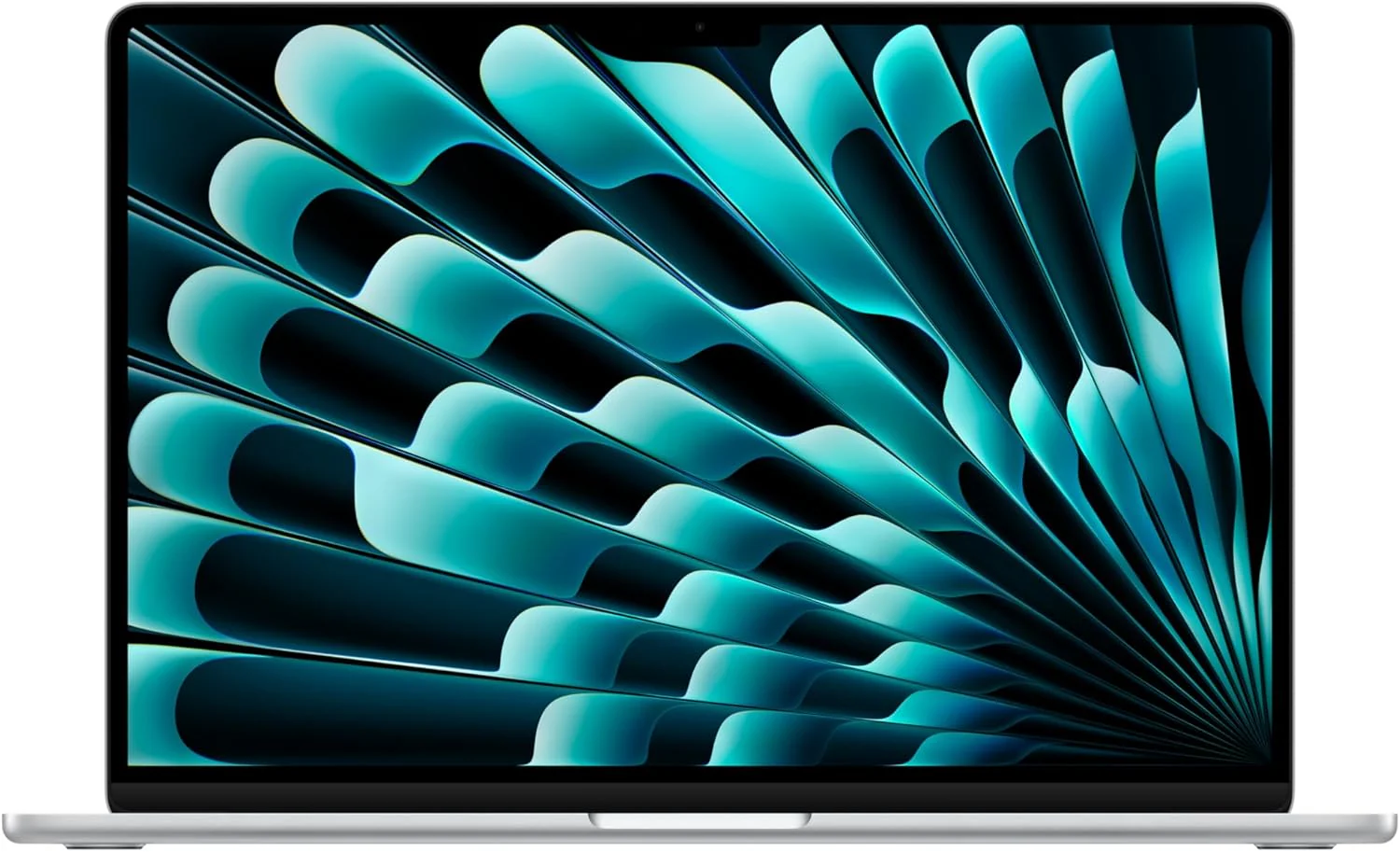 Apple 2025 MacBook Air 15-inch Laptop with M4 chip: Built for Apple Intelligence, 15.3-inch Liquid Retina Display, 16GB Unified Memory, 256GB SSD Storage, 12MP Center Stage Camera, Touch ID; Silver