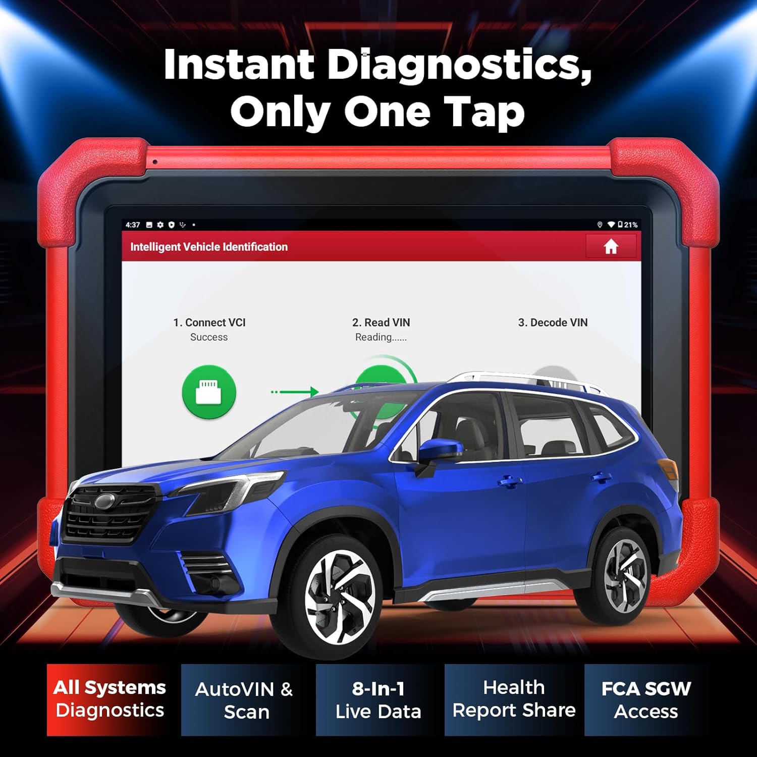 LAUNCH X431 CRP919XBT Elite OBD2 Scanner 2025 Wireless Bidirectional Tool, ECU Coding, CANFD&DOIP, Full System Car Diagnostic Tool, FCA AutoAuth, V.A.G Guided, IMMO, 35+ Resets, 2 Years Free Update