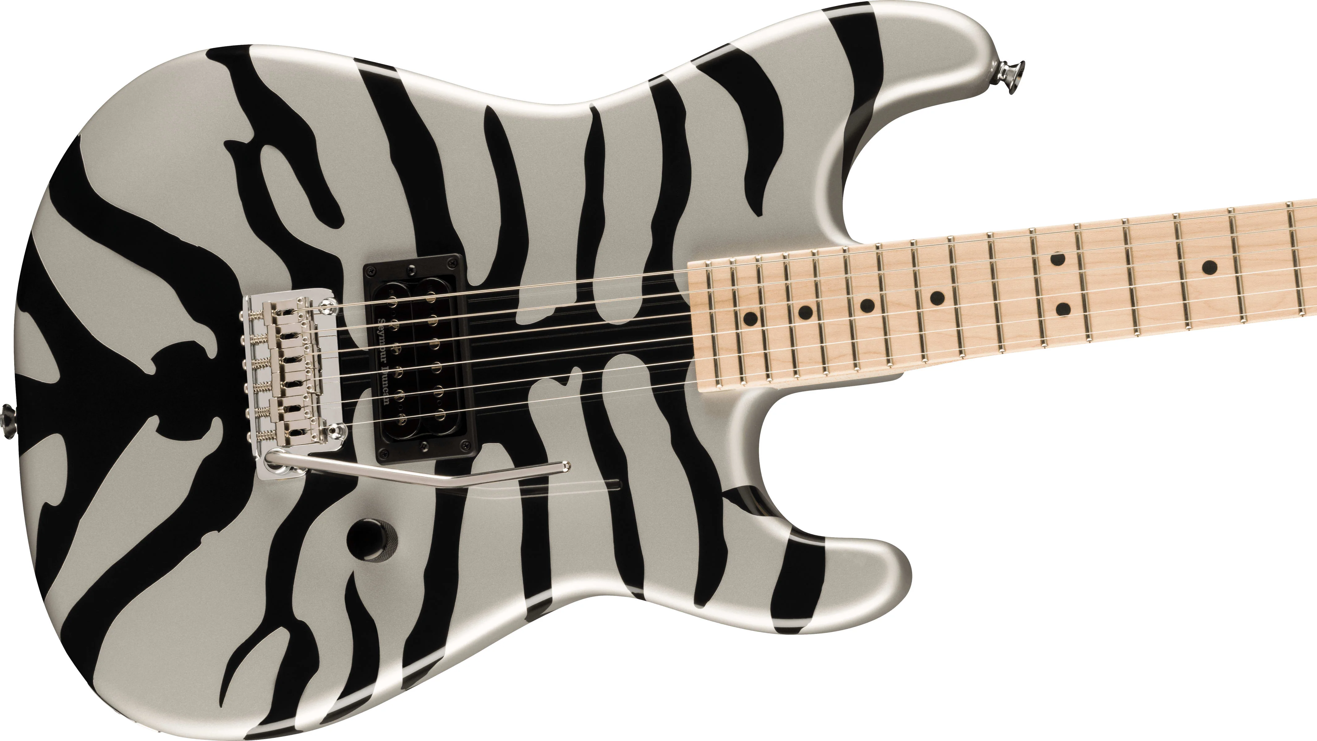 Charvel Limited Edition Super-Stock San Dimas Style 1 Silver Bengal 2024 w/Gigbag