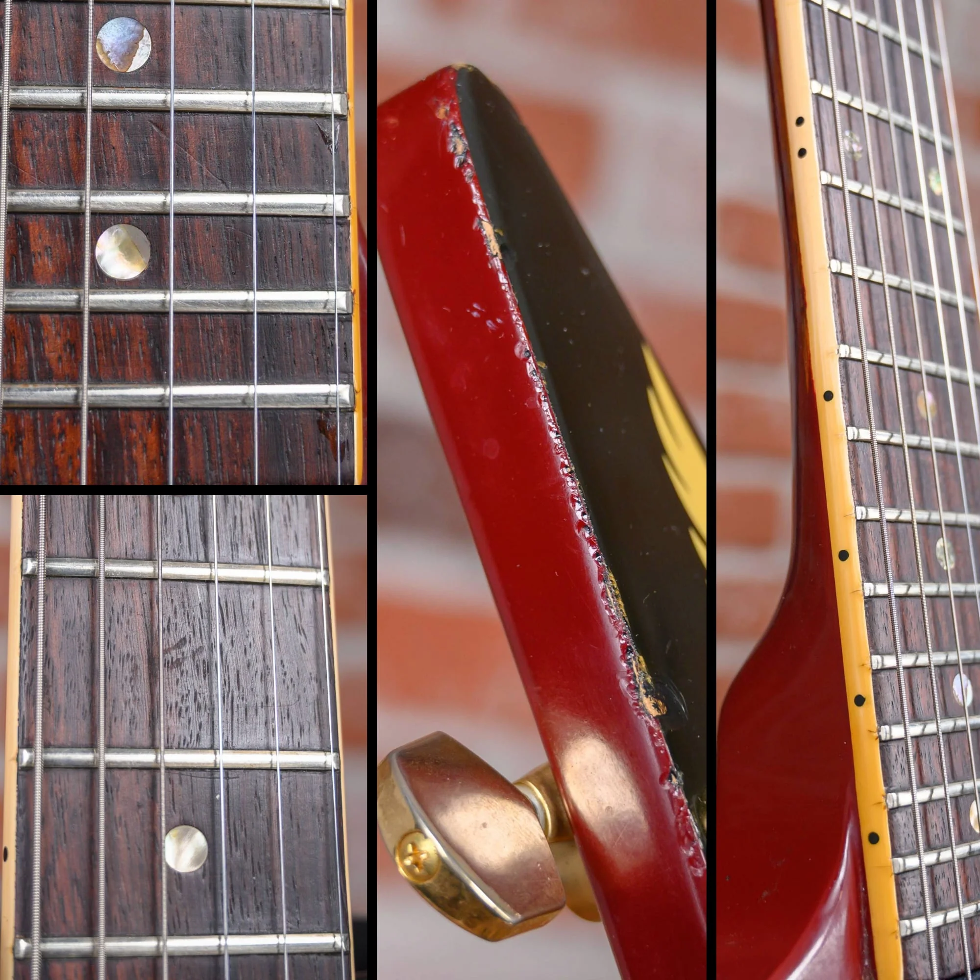 Dean V Cherry 1981 w/Hard Shell Case