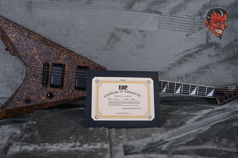 ESP Original Series Arrow NT Cast Metal Rusty Iron 2023 w/OHSC