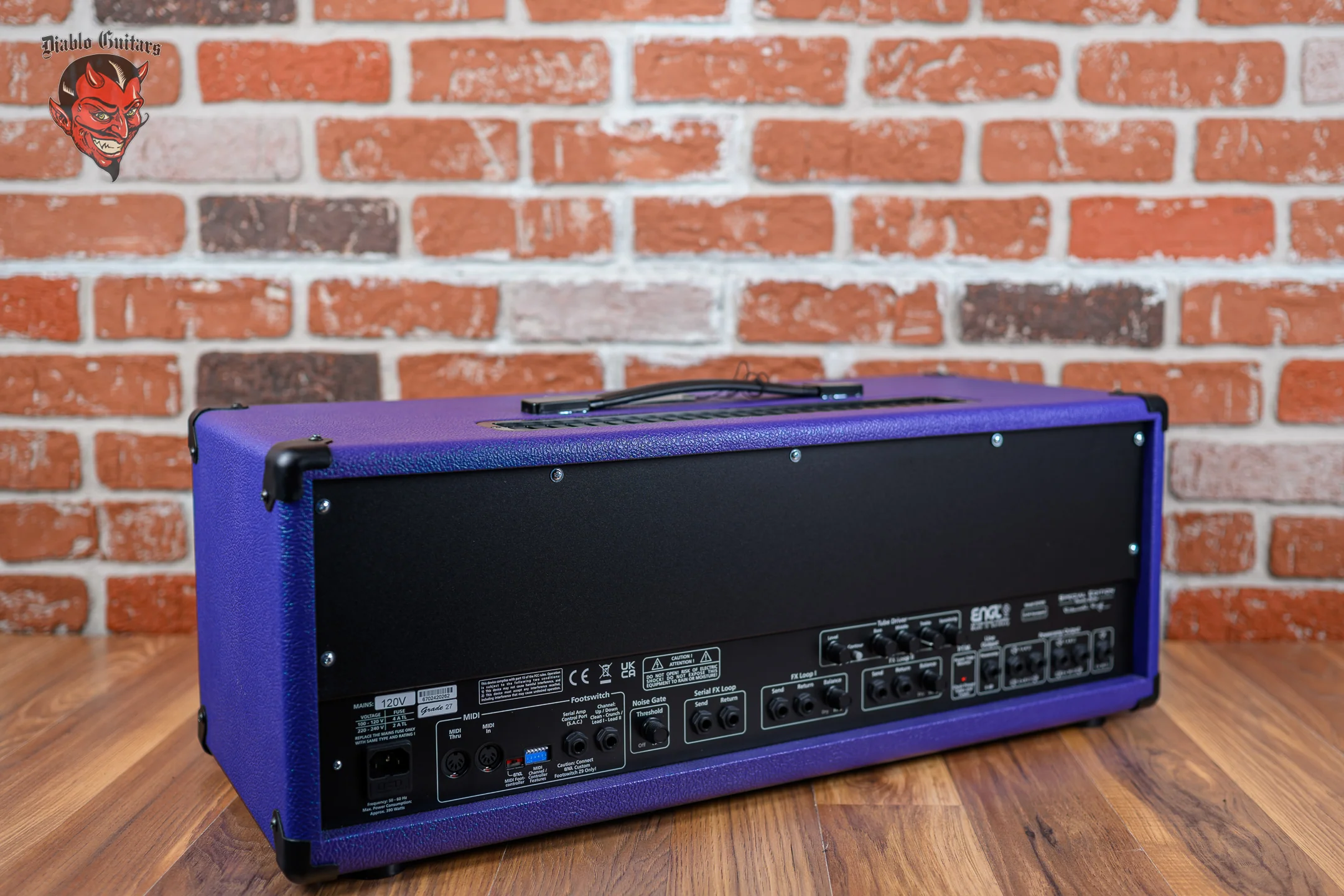 Engl Custom Shop Special Edition Founders Edition E670FE 5-Channel 100-watt all Tube Head with EL34 Tubes Purple Bronco