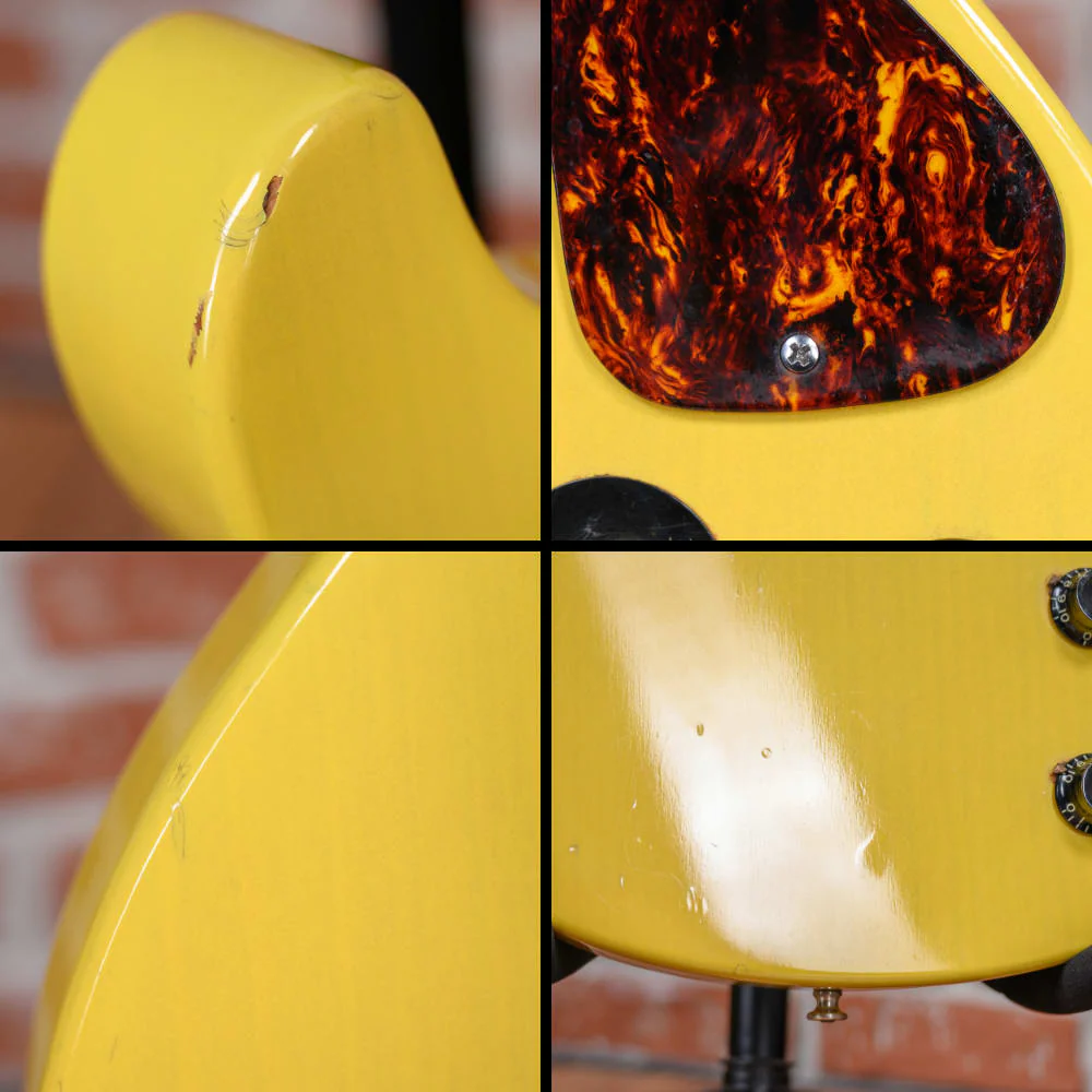 Burny Les Paul Junior FTV-90 Yellow 1973 w/HSC