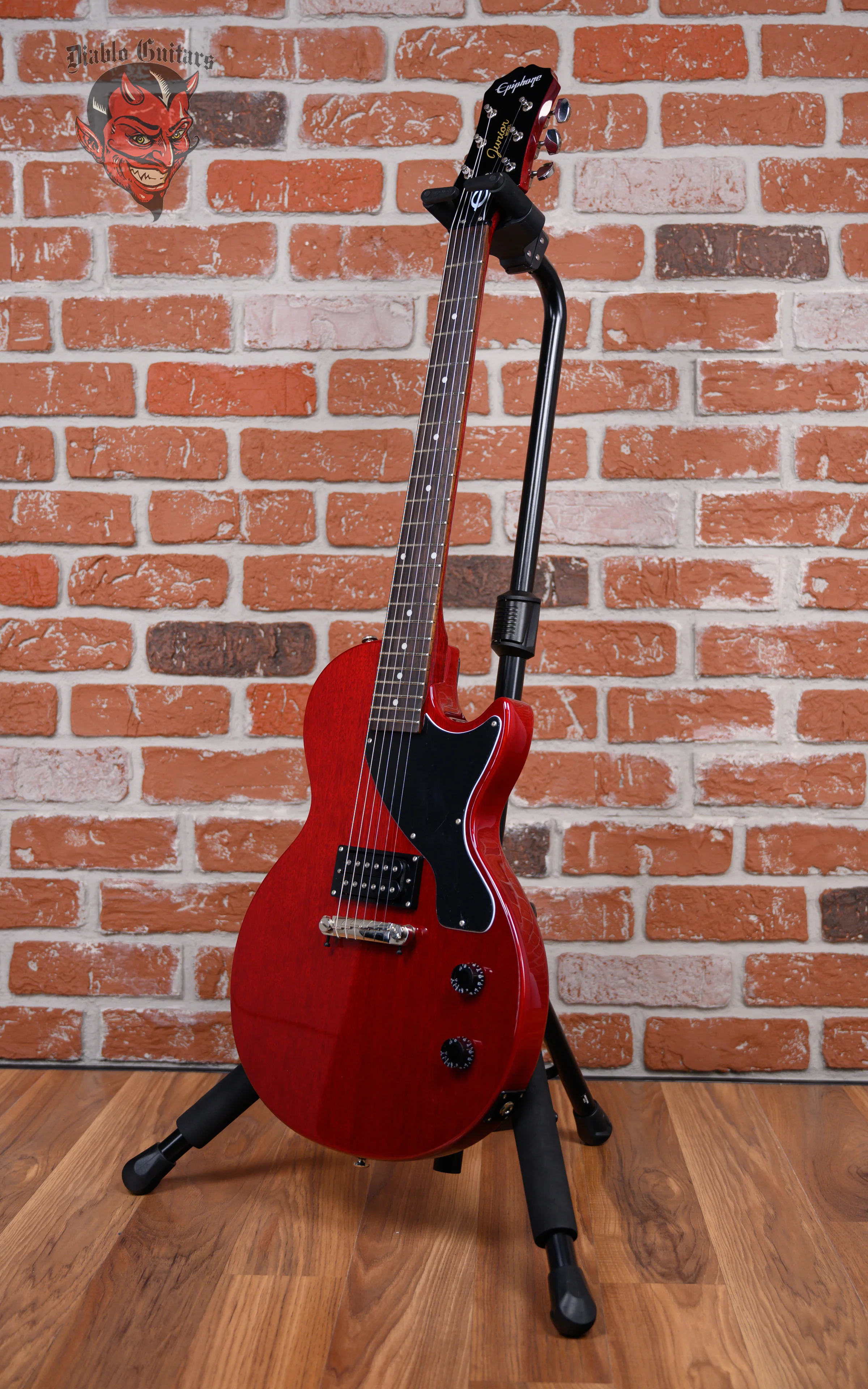 Epiphone Les Paul Jr. Cherry 2010 w/Hard Shell Case