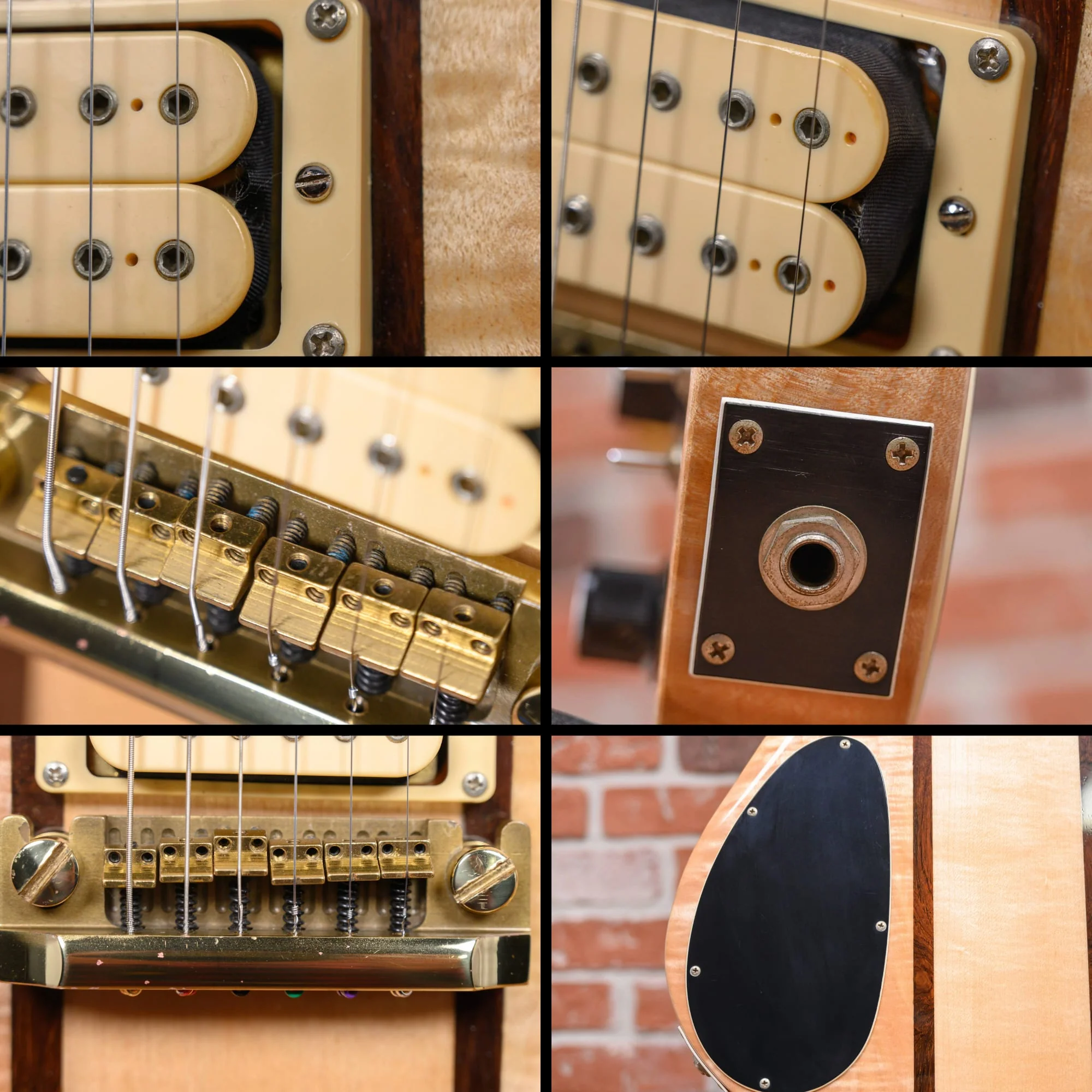 B.C. Rich Eagle Deluxe Natural 1983 w/Hard Shell Case