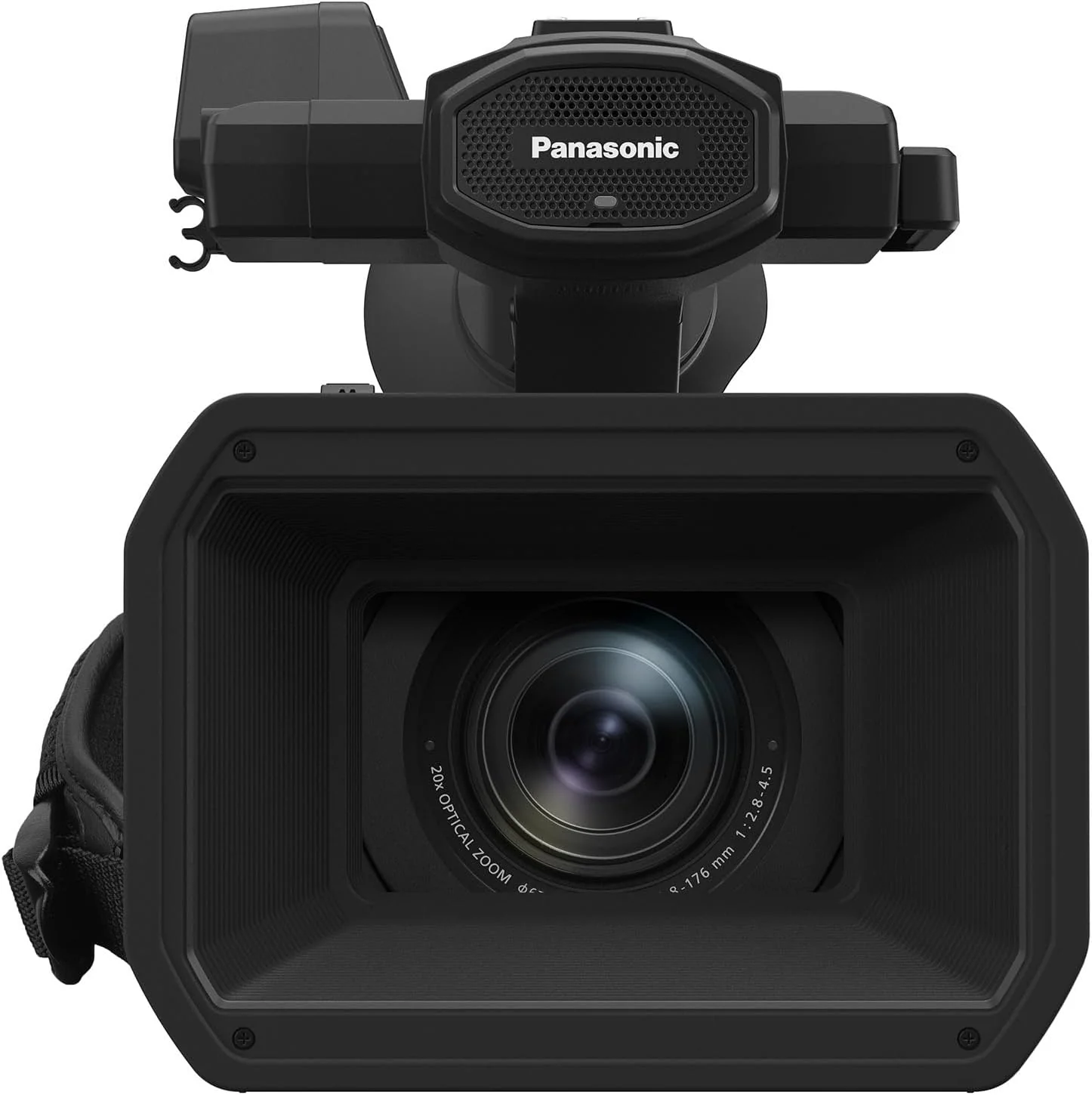 Panasonic Camcorder, Professional Quality 4K 60p, 1.0-inch Sensor, 24.5mm Wide-Angle Lens and Optical 20x Zoom, Great for News, Interviews, and Events - HC-X20