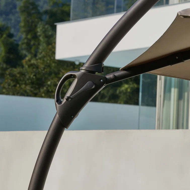 Ebonique Cantilever Umbrella with Base Included  Ebonique Cantilever Umbrella with Base Included  Ebonique Cantilever Umbrella with Base Included  Ebonique Cantilever Umbrella with Base Included  Ebonique Cantileve