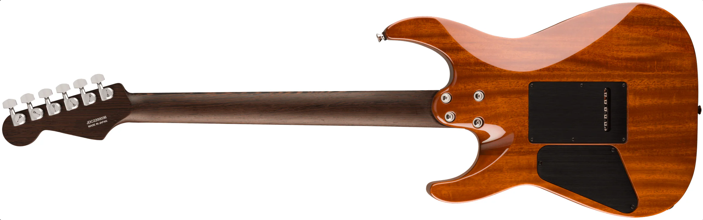 Charvel MJ Dinky DK24 HSH 2PT W MAH FM Flame Maple Top in Antique Burst 2024 w/OSSC