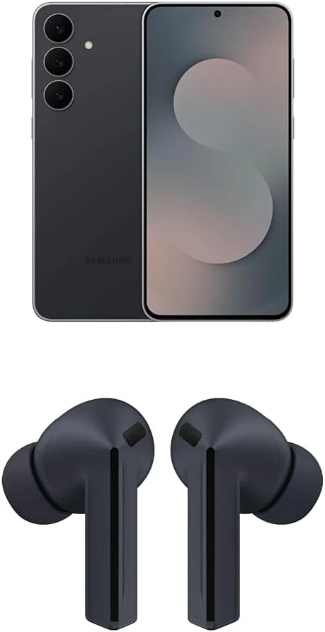 SAMSUNG Galaxy S25 FE Cell Phone (2025), 128GB AI Smartphone, Unlocked Android, Large Display, 4900mAh Battery, High Res-Camera, AI Photo Edits, Durable, US 1 Yr Warranty, JetBlack