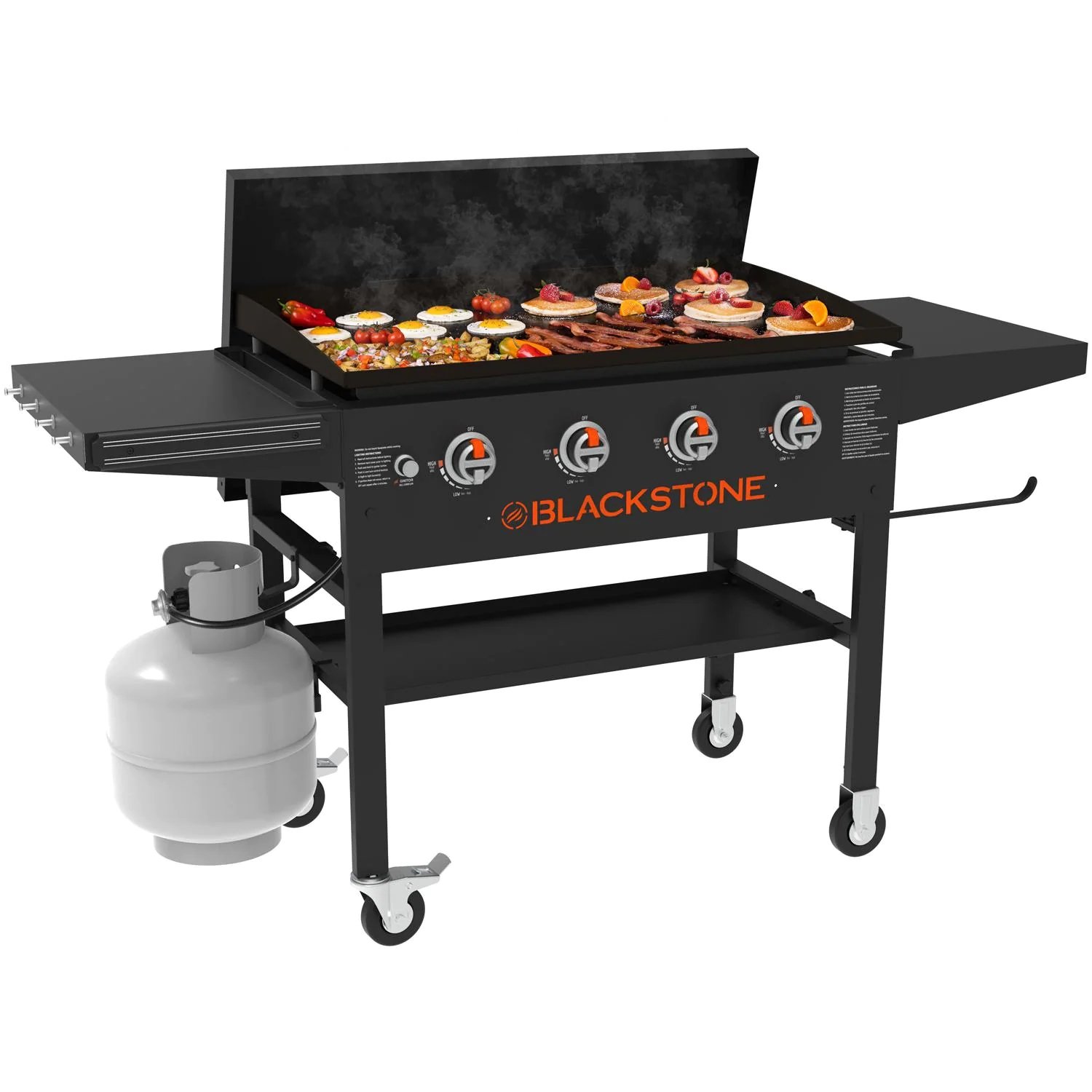 Blackstone Original 36-Inch Griddle Cooking Station W/ Hard Cover - 1866