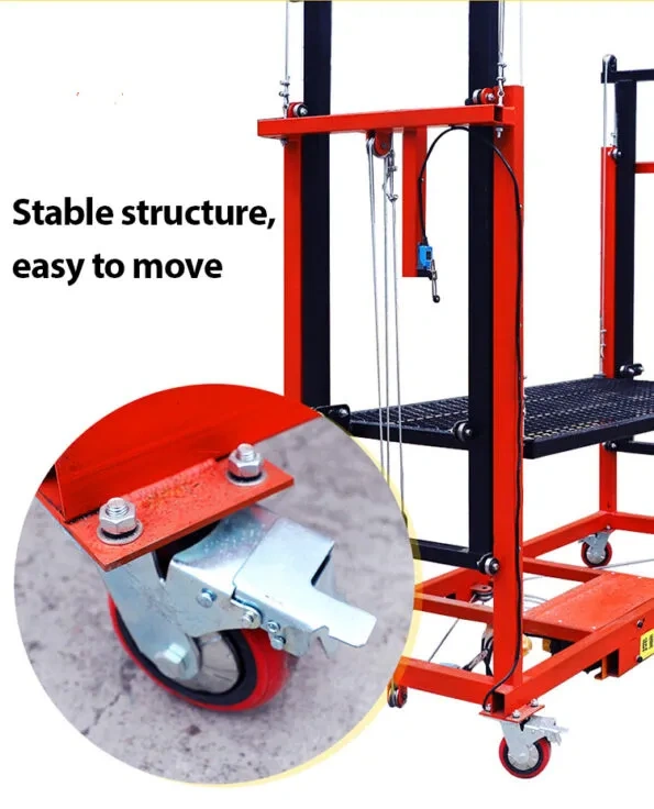 🔥 Multiple Models Foldable Electric Scaffolding Lift Platform(🔥Loads Up To 500KG!)