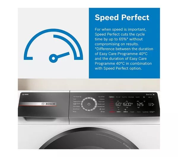 BOSCH Series 6 WGG244ZCGB AntiStain 9 kg 1400 Spin Washing Machine