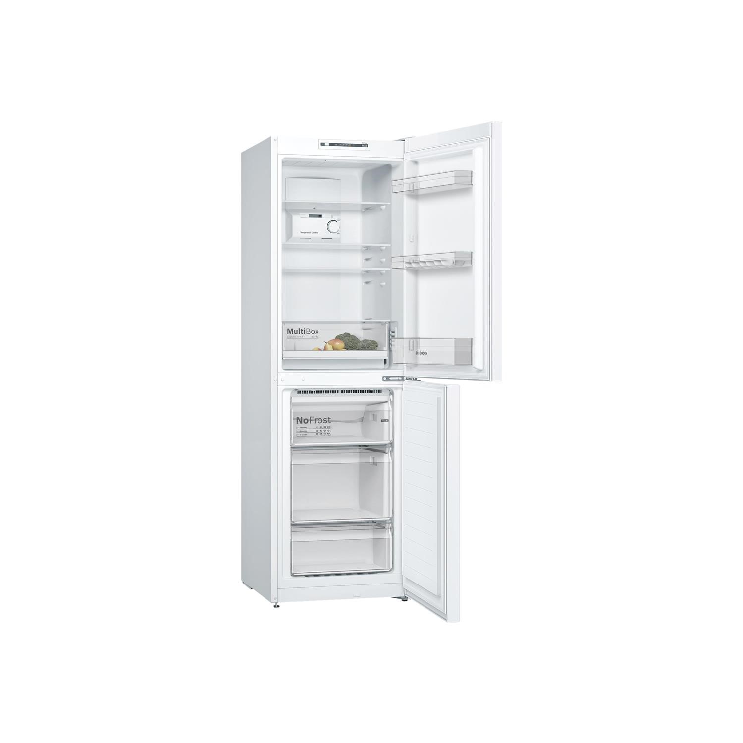 Bosch KGN34NWEAG Freestanding 297L 50/50 No Frost Fridge Freezer