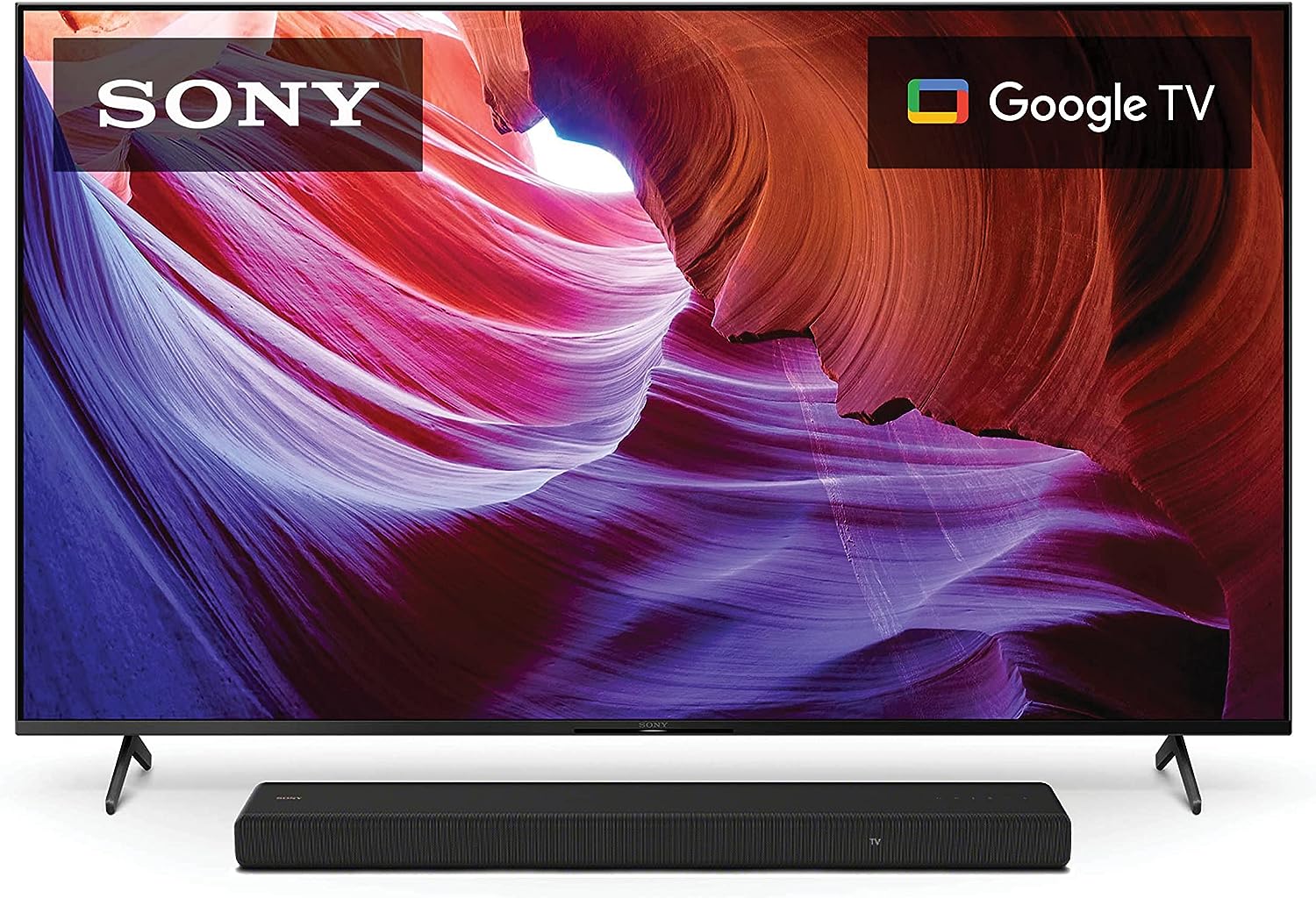 Sony 50 Inch 4K Ultra HD TV X85K Series: LED Smart Google TV with Dolby Vision HDR and Native 120HZ Refresh Rate KD50X85K- Latest Model, Black