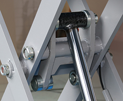 Hauvrex portable HXL6128 | Mid-rise Scissor Lift