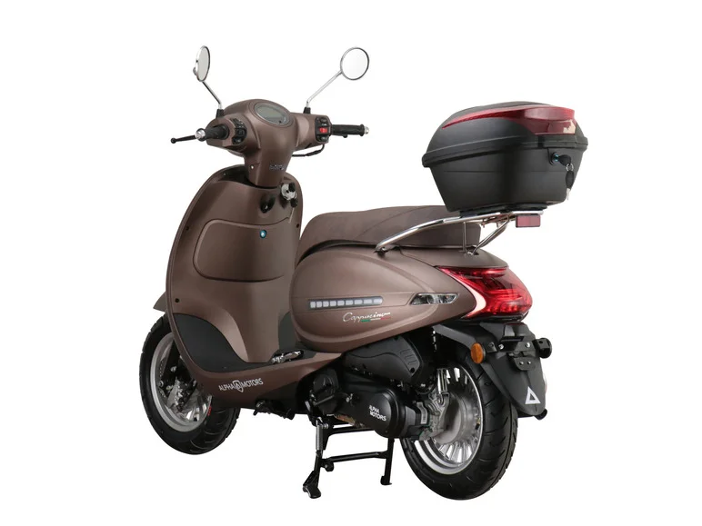 Scooter Cappucino 125 cc 85 km/h EURO 5 incl. topcase